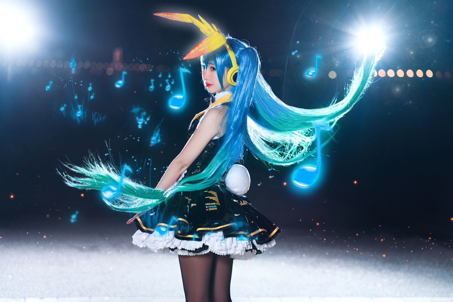 Cosplay 面饼仙儿 初音Miku(14)