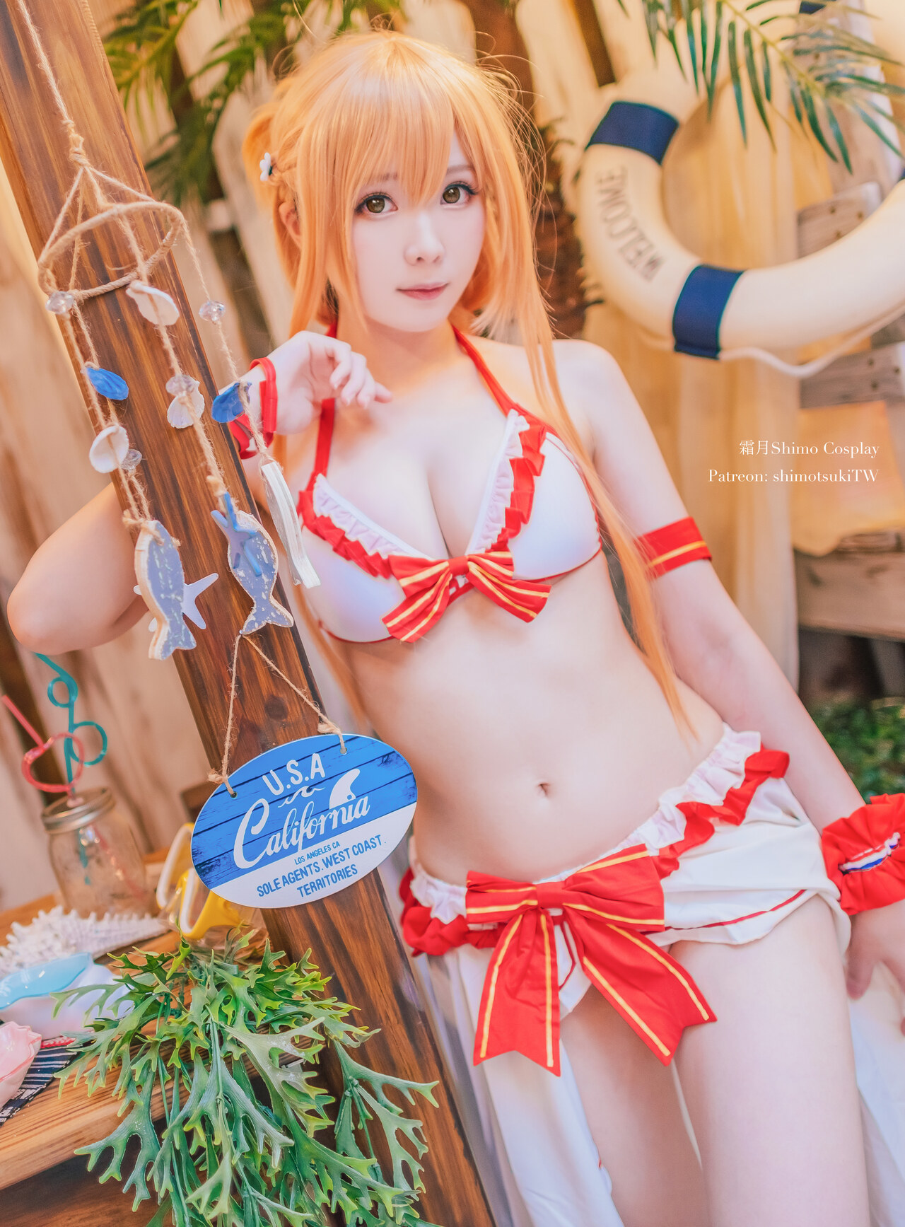 [霜月shimo] Asuna Yuuki 結城明日奈 Swimsuit Version(17)