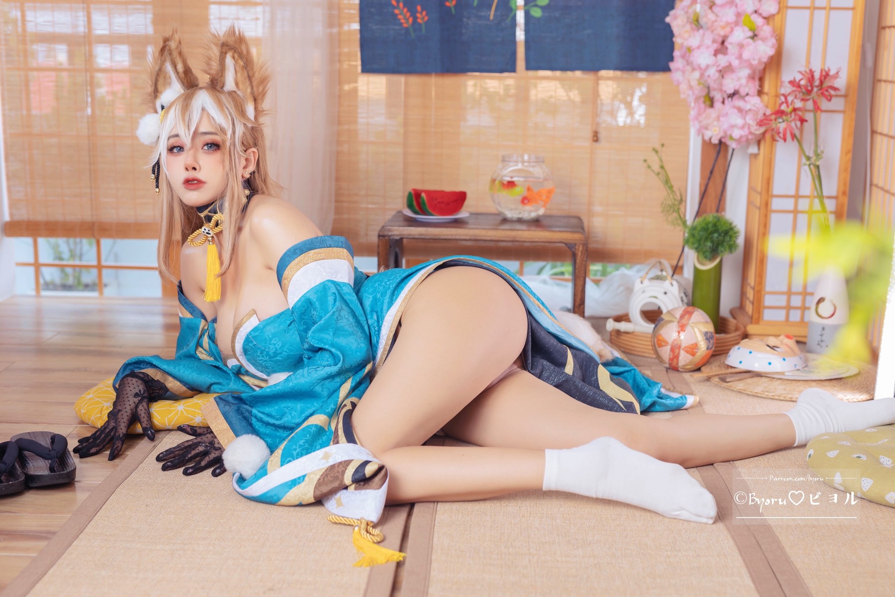 Cosplay 日本性感萝莉Byoru Miss Hina(15)