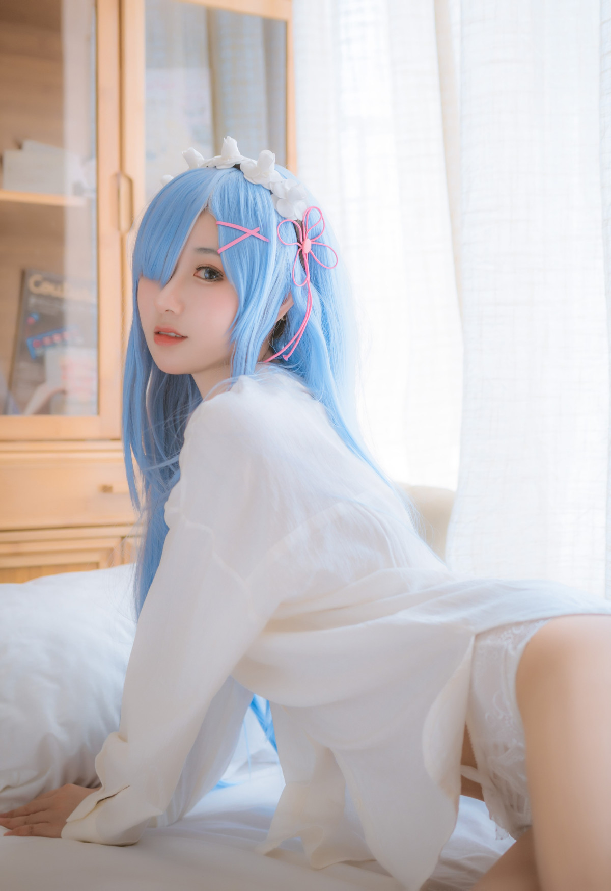 Cosplay 羽生三未图集 蕾姆(30)