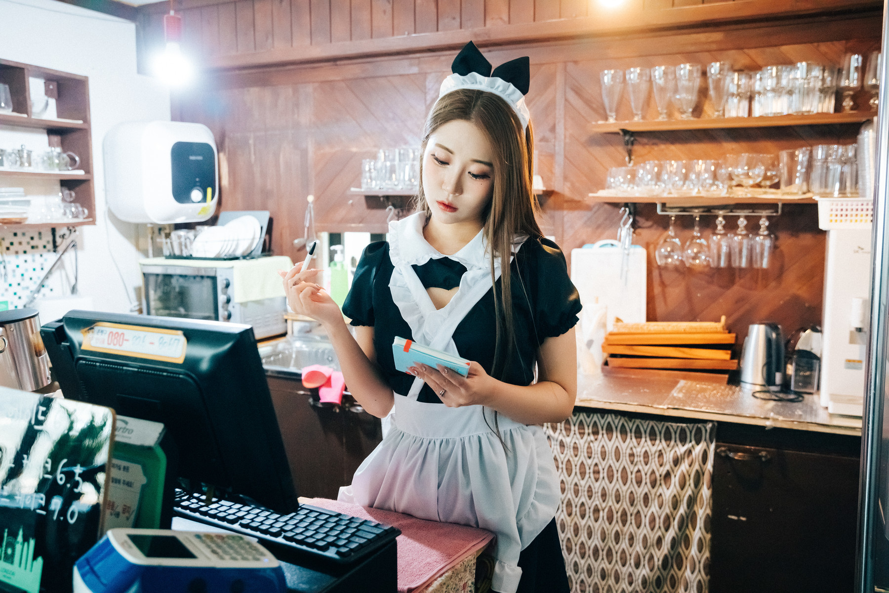 Jeong Bomi 정보미, [Loozy] Maid Cafe +S.Ver Set.03(3)