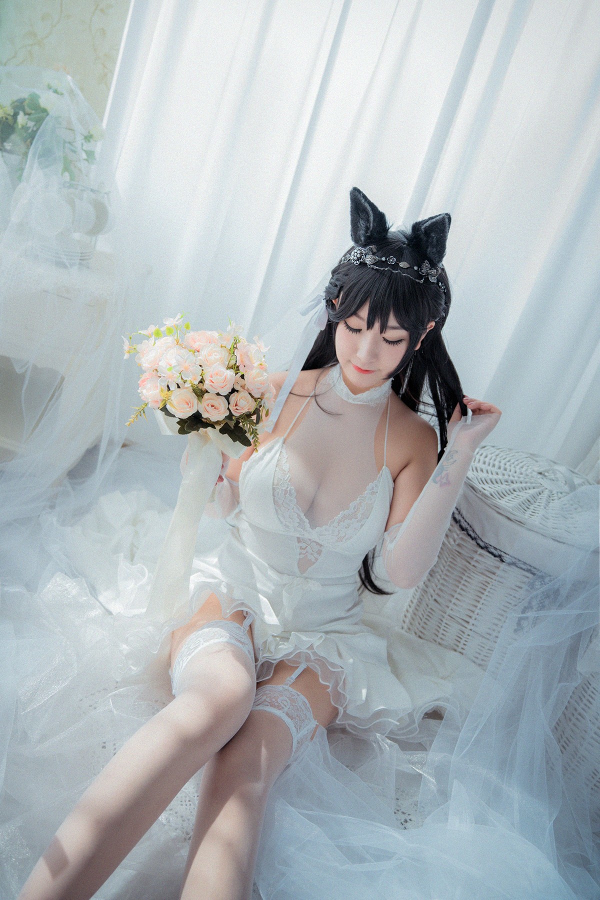 Cosplay 猫九酱Sakura 碧蓝誓约 Set.02(1)