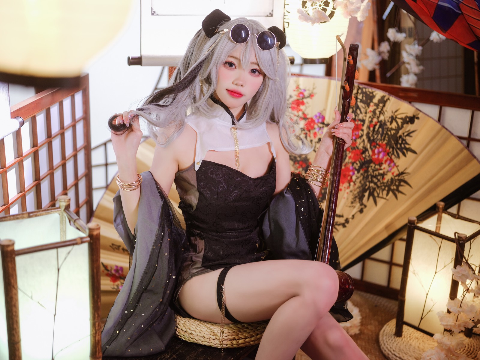 Cosplay 黏黏团子兔 床上护士(21)