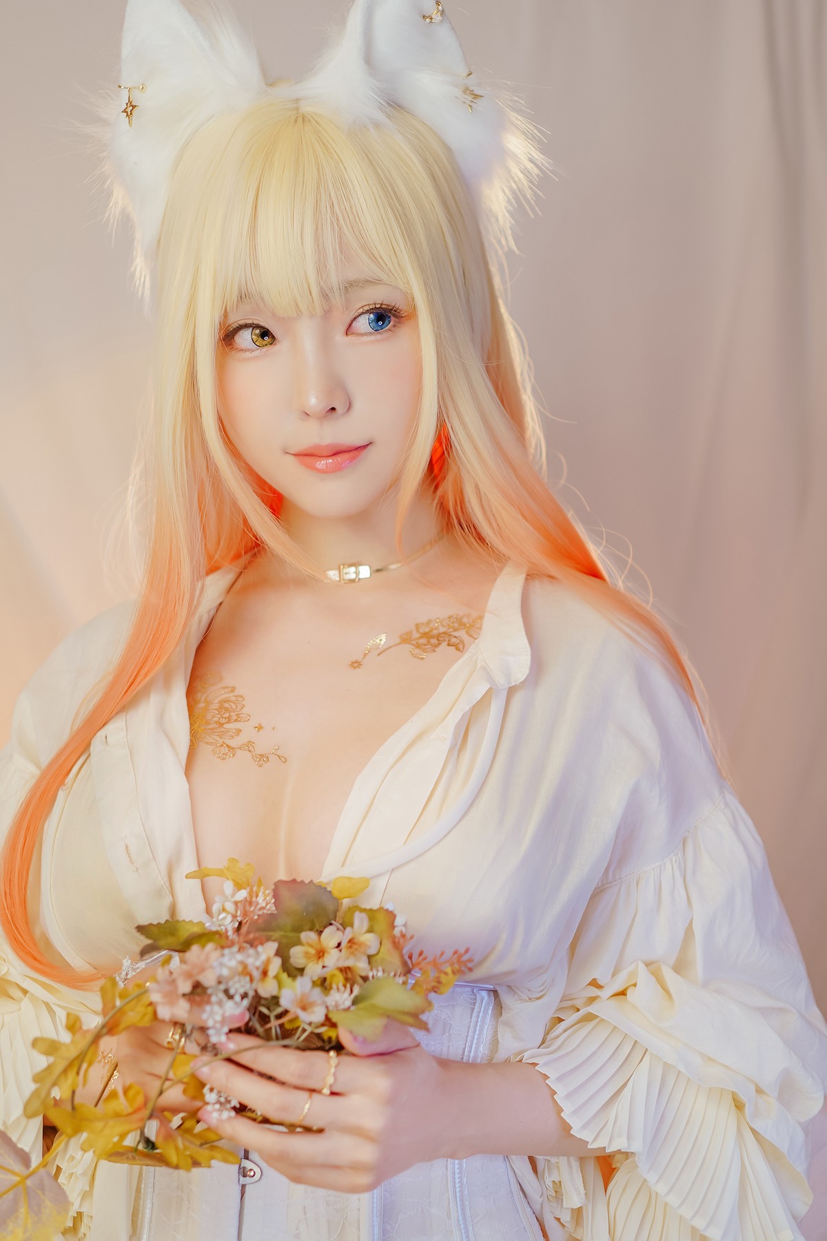 Cosplay ElyEE子 Cat魔女與貓(10)