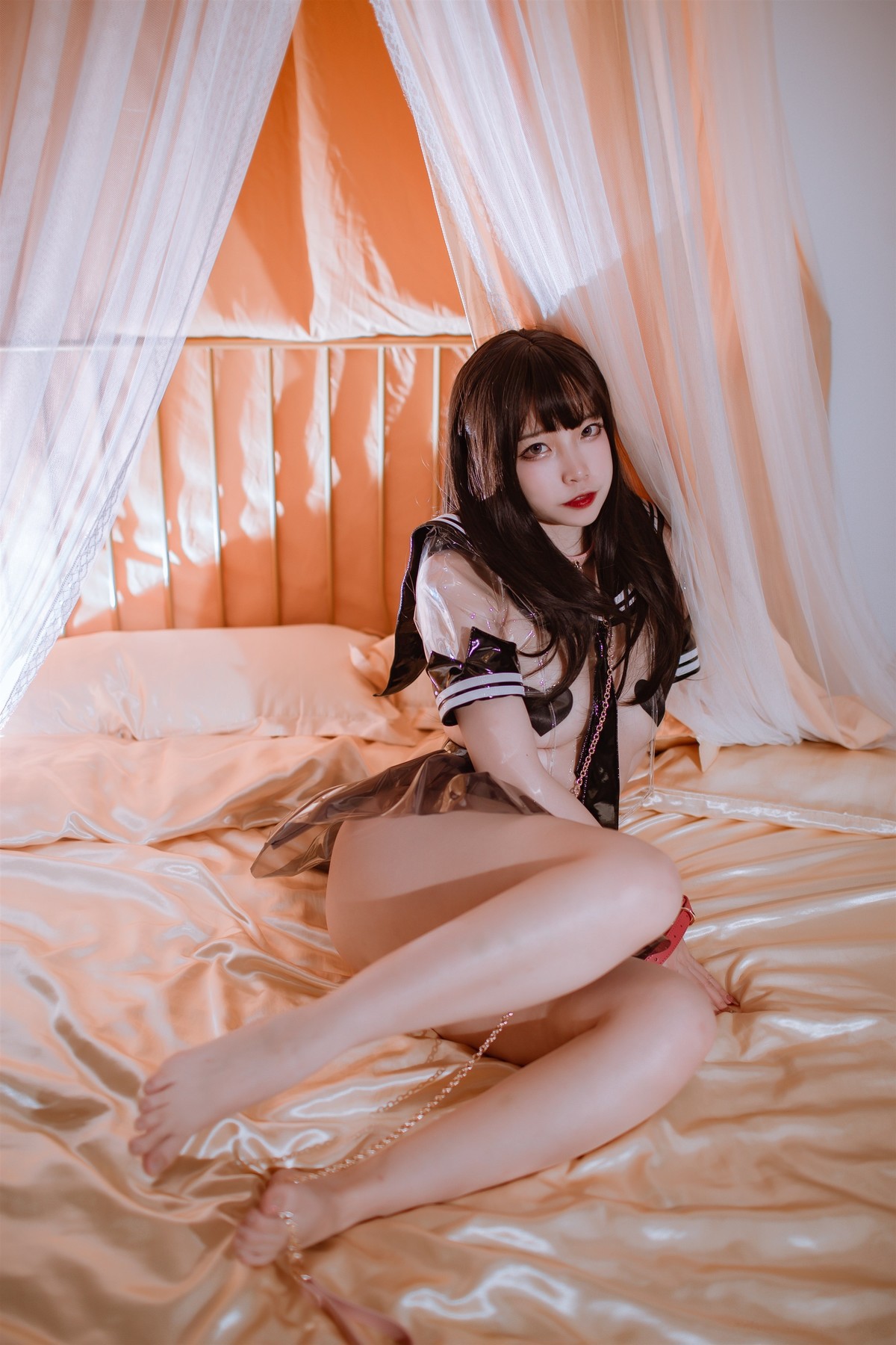 Cosplay 二佐Nisa 透明JK(34)