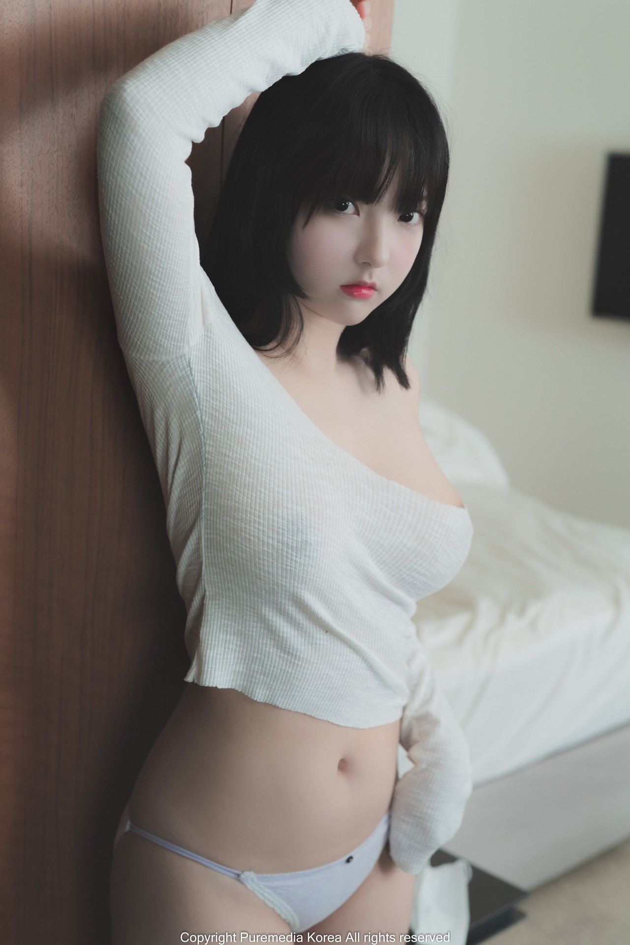 Hansom 한솜, [PURE MEDIA] Vol.122 누드 디지털화보 Set.01(25)