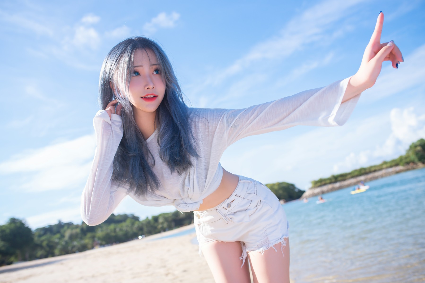 Plant Lily 花リリ Cosplay Beach lily(4)