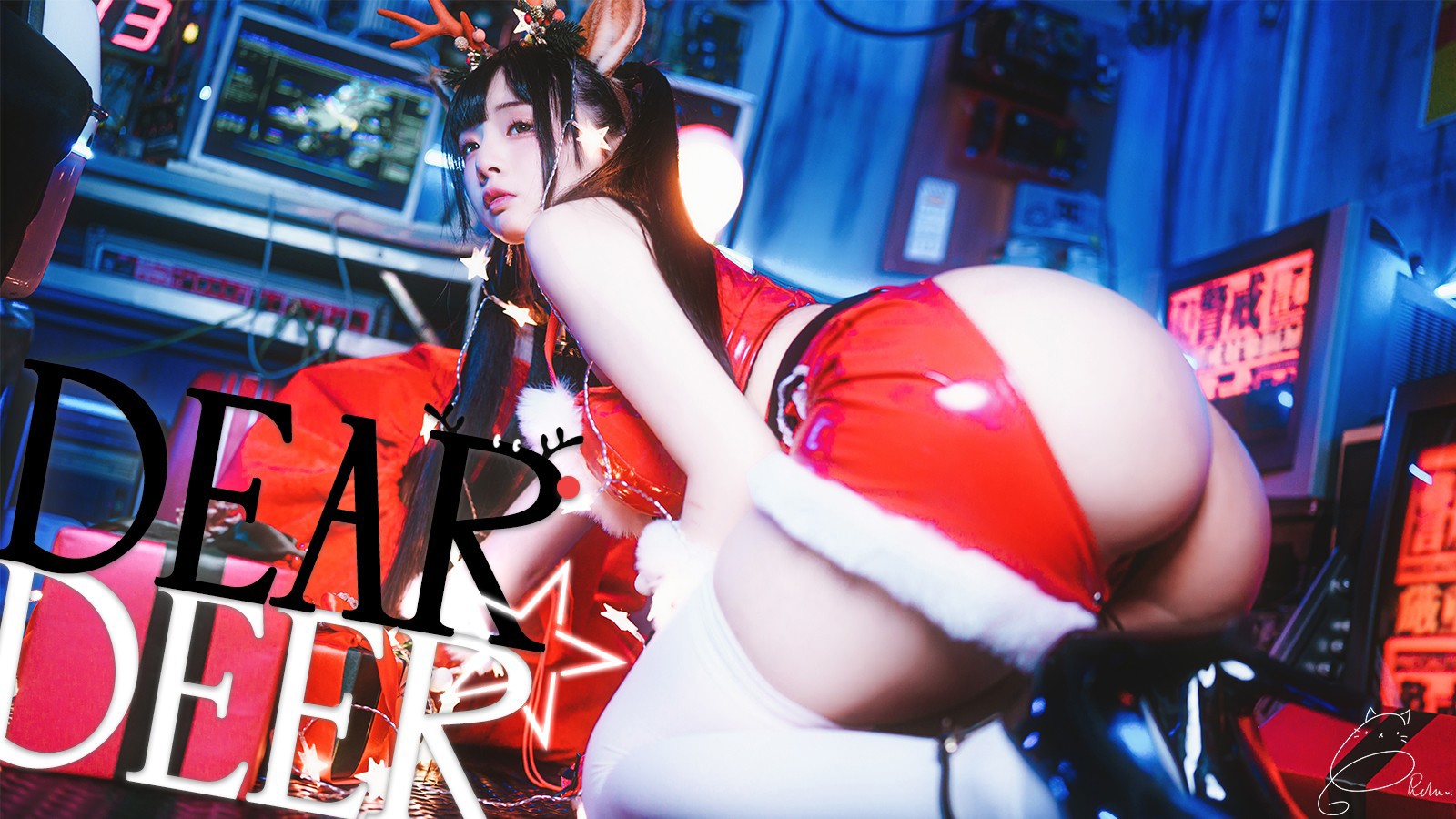 Cosplay 落落Raku Dear Deer ☆(1)