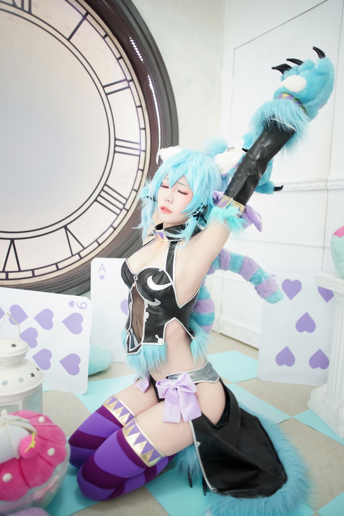 Cosplay ElyEE子 诗乃扑克猫(6)