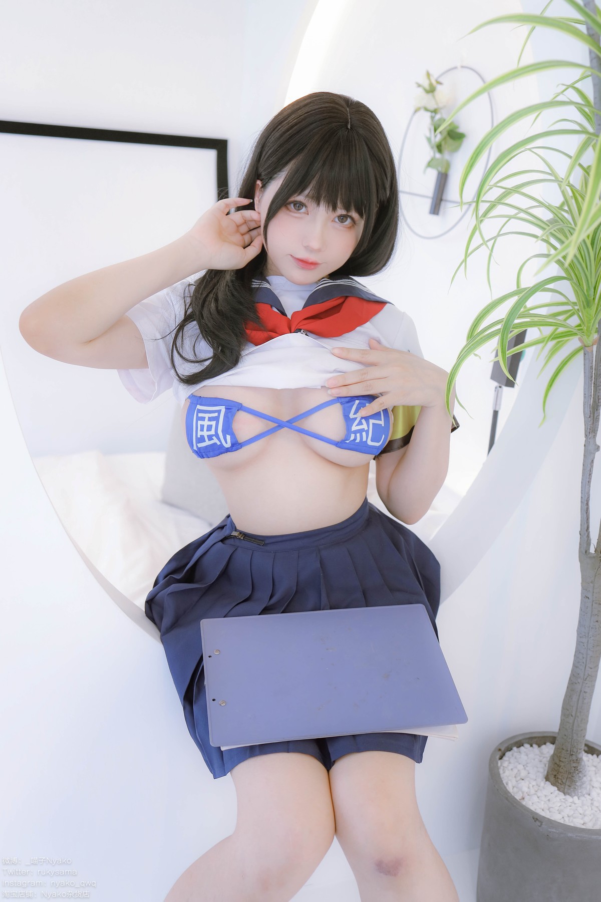 Cosplay Nyako喵子 风纪委员(19)