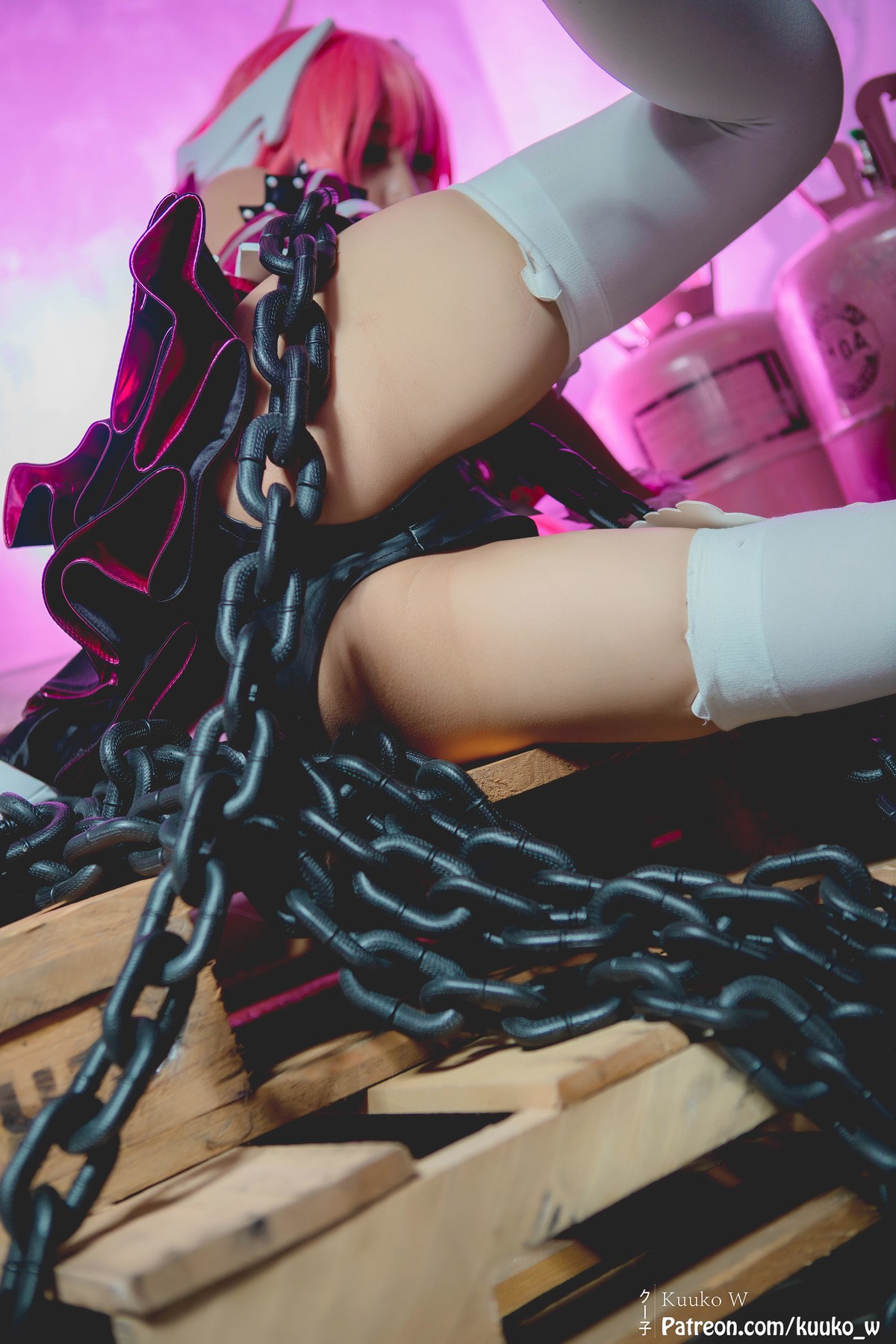 Cosplay KuukoW クー子 Rosalia-Honkai Impact(4)