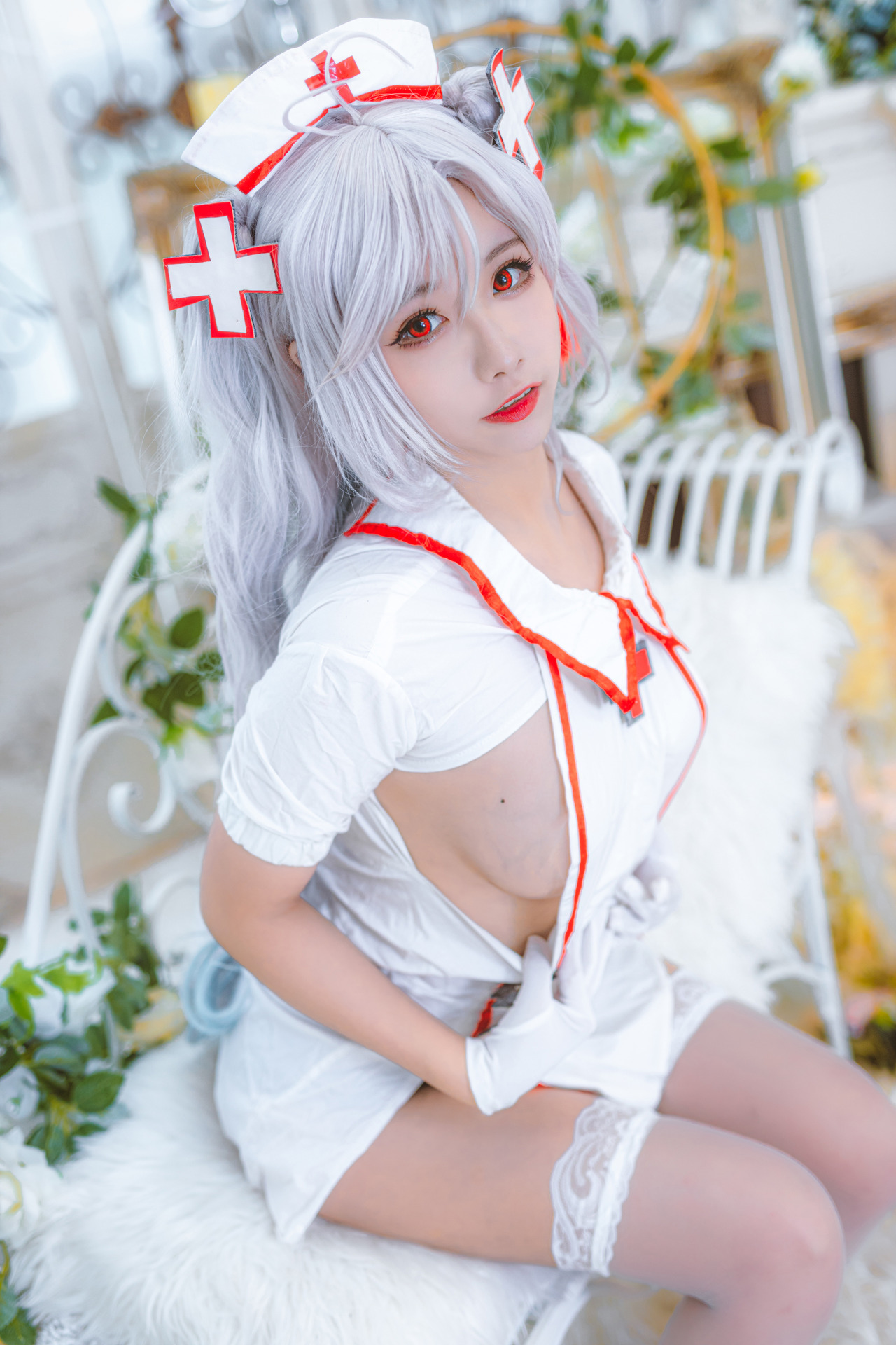 [Momoko葵葵] Prinz Eugen 欧根亲王 Nurse 护士(5)