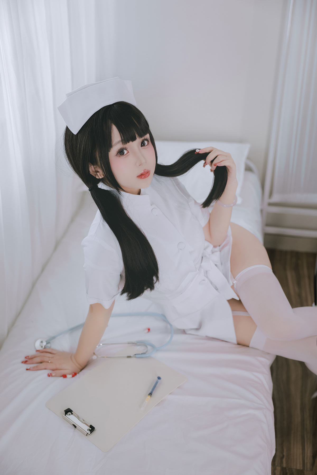 Cosplay Rinaijiao日奈娇 诊所护士 Set.01(3)