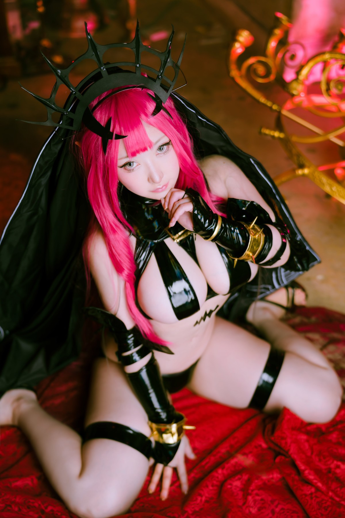 Cosplay SAKUサク Morgan le Fay Set.04(24)