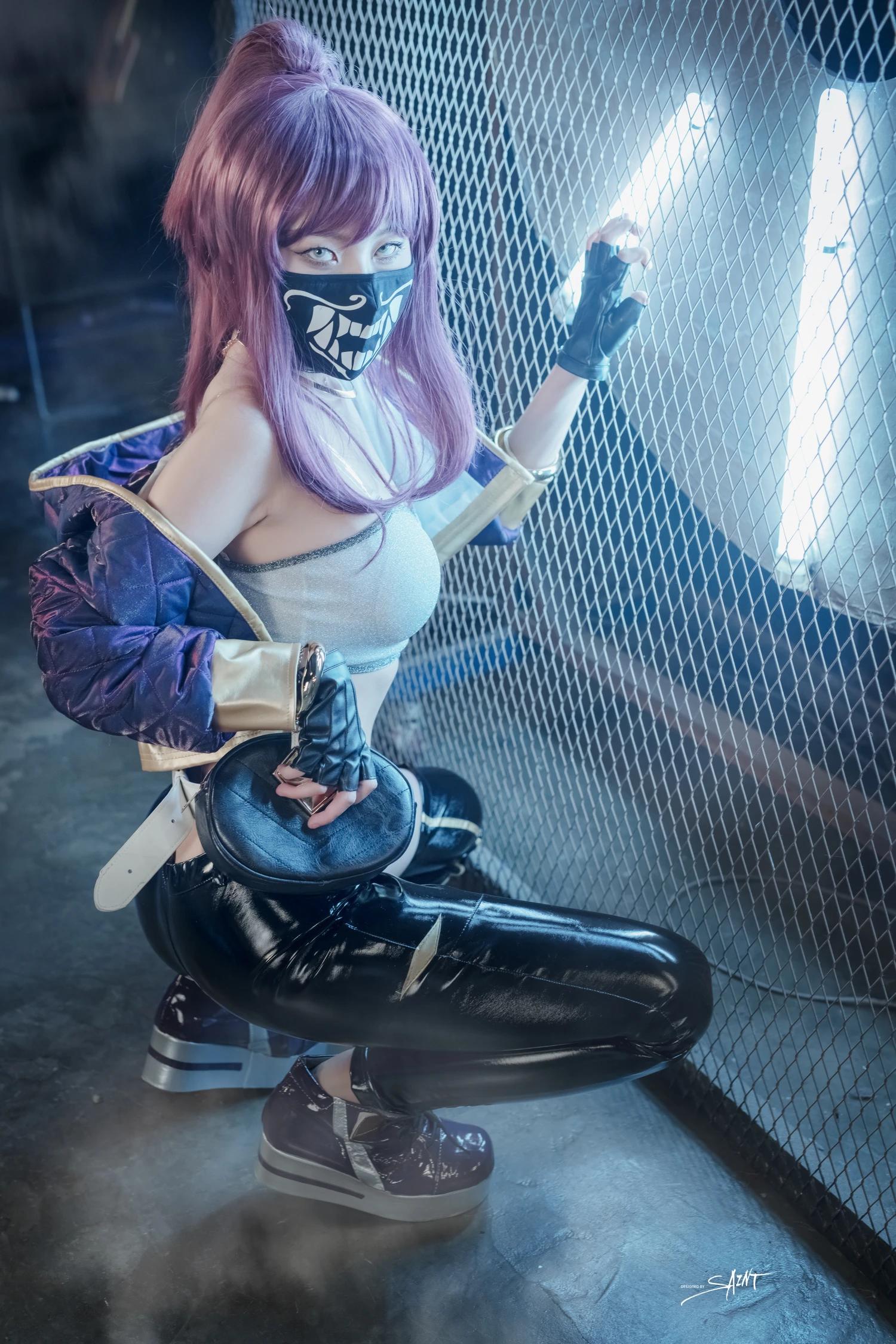 Yuna 유나, [SAINT Photolife] KDA Akali(2)