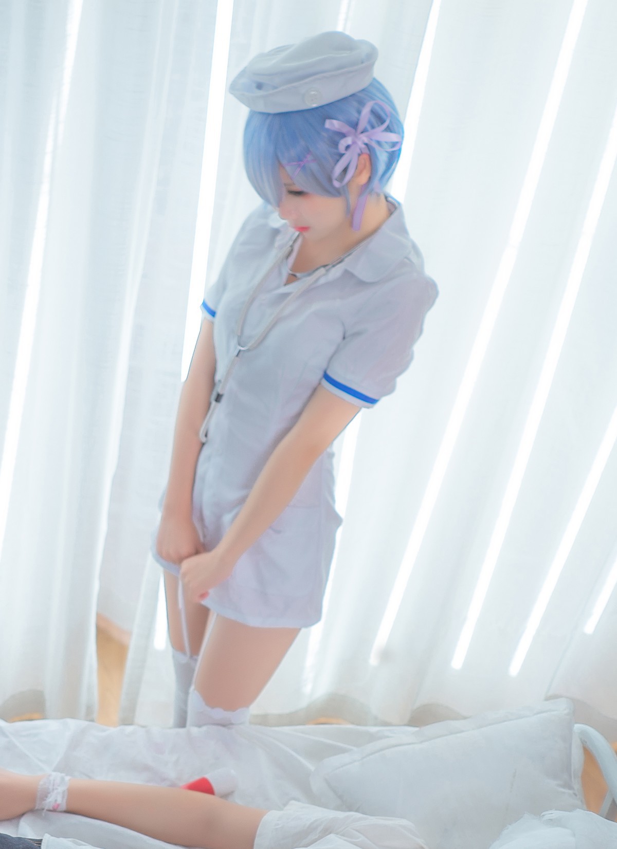 Cosplay 面饼仙儿 蕾姆(14)