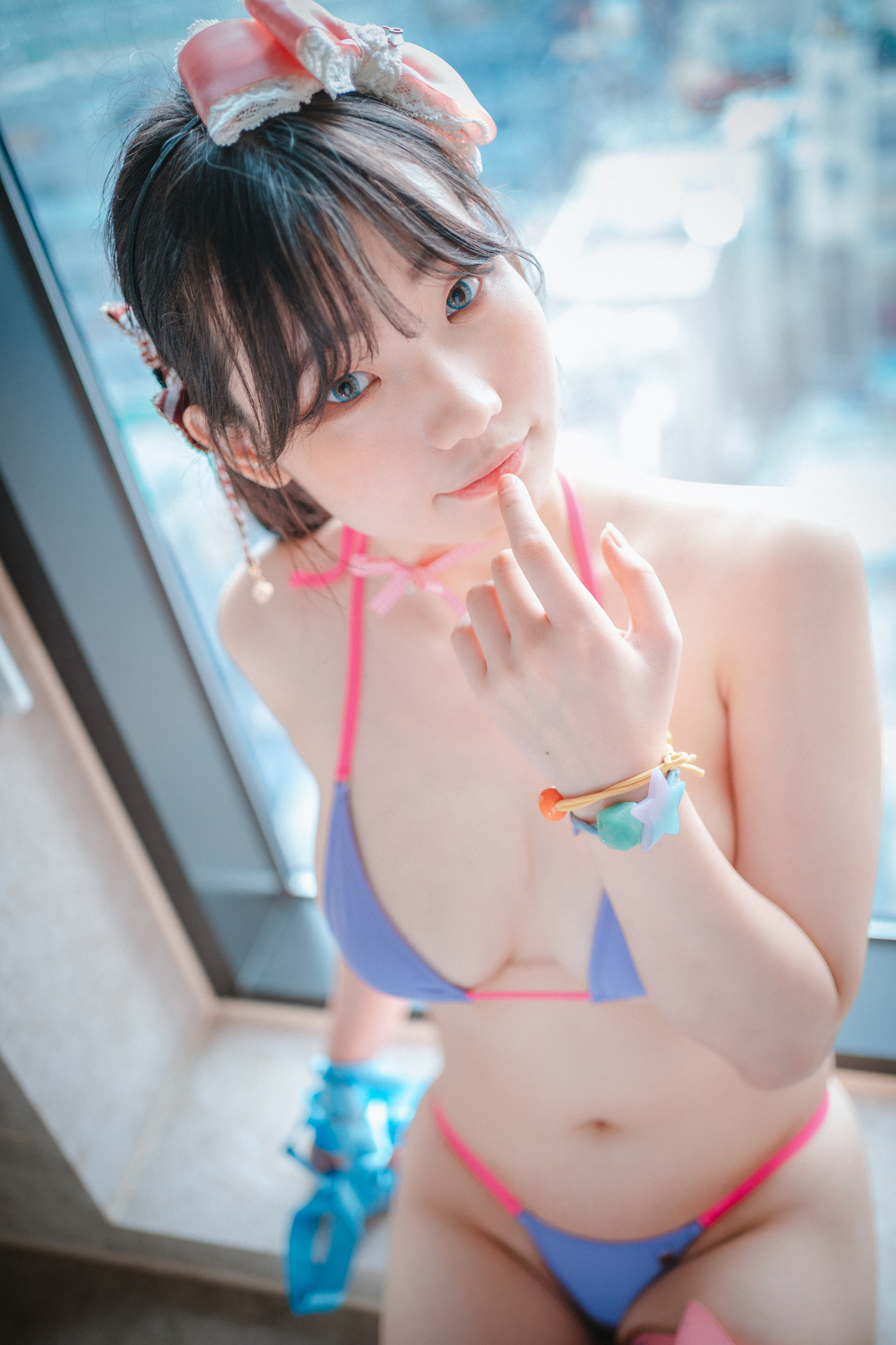 Mimmi 밈미, [DJAWA] Mochilero en Violeta (Backpacker-Girl) Set.02(18)