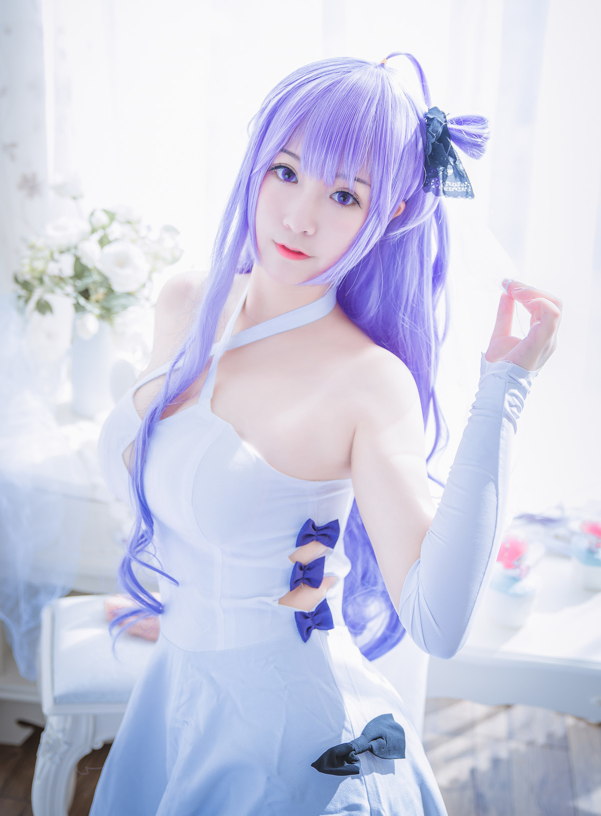 Cosplay 猫九酱Sakura 碧蓝誓约 Set.02(43)