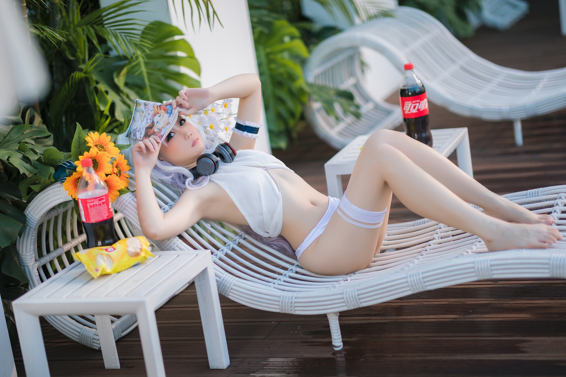 Cosplay 焖焖碳 恶毒泳衣 Vicious Swimsuit(31)