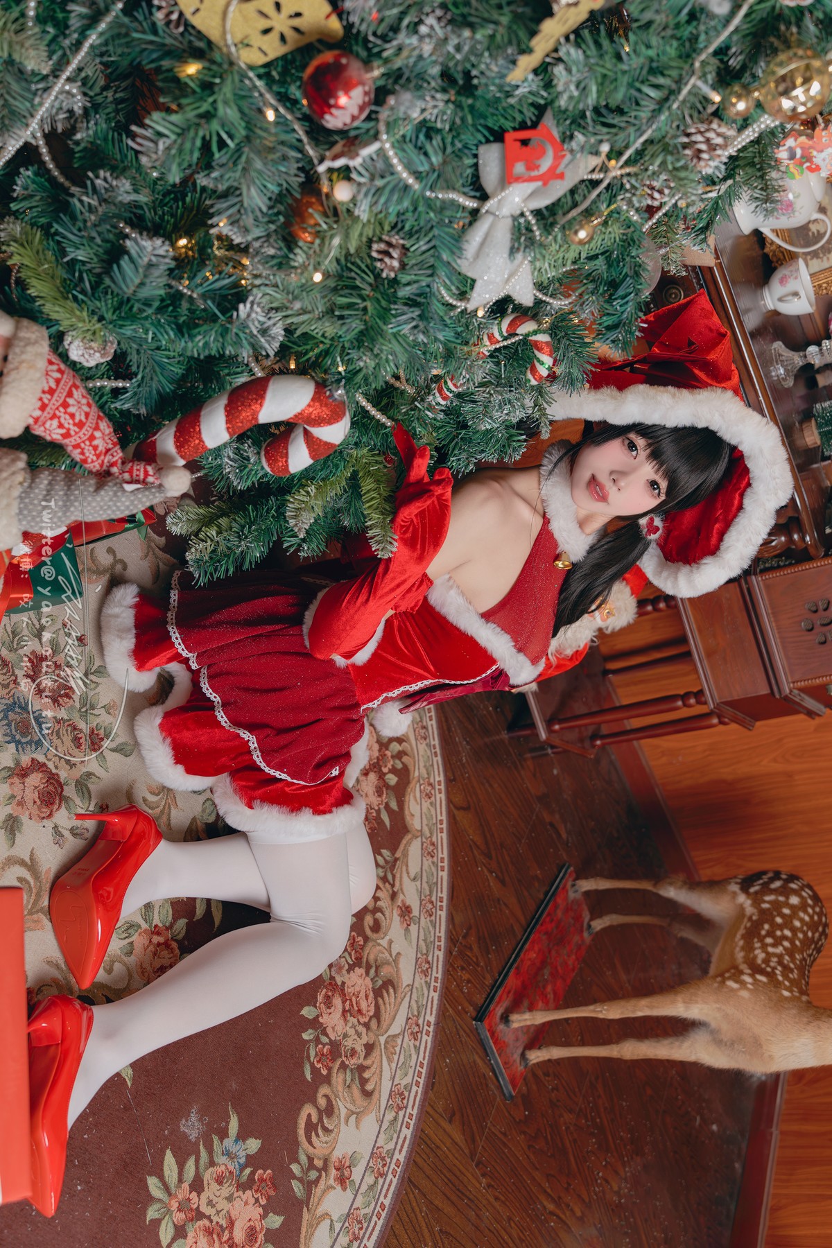 Cosplay 黏黏团子兔 魔女圣诞夜 Christmas Eve Set.01(25)