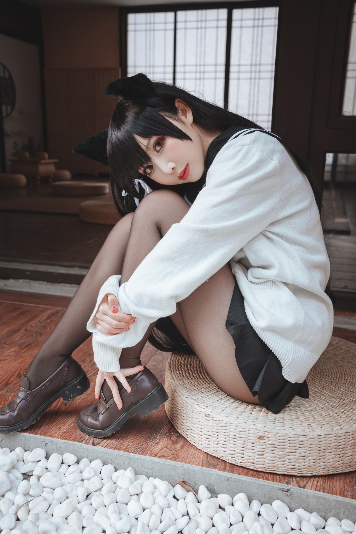 Cosplay 面饼仙儿 爱宕JK2(13)