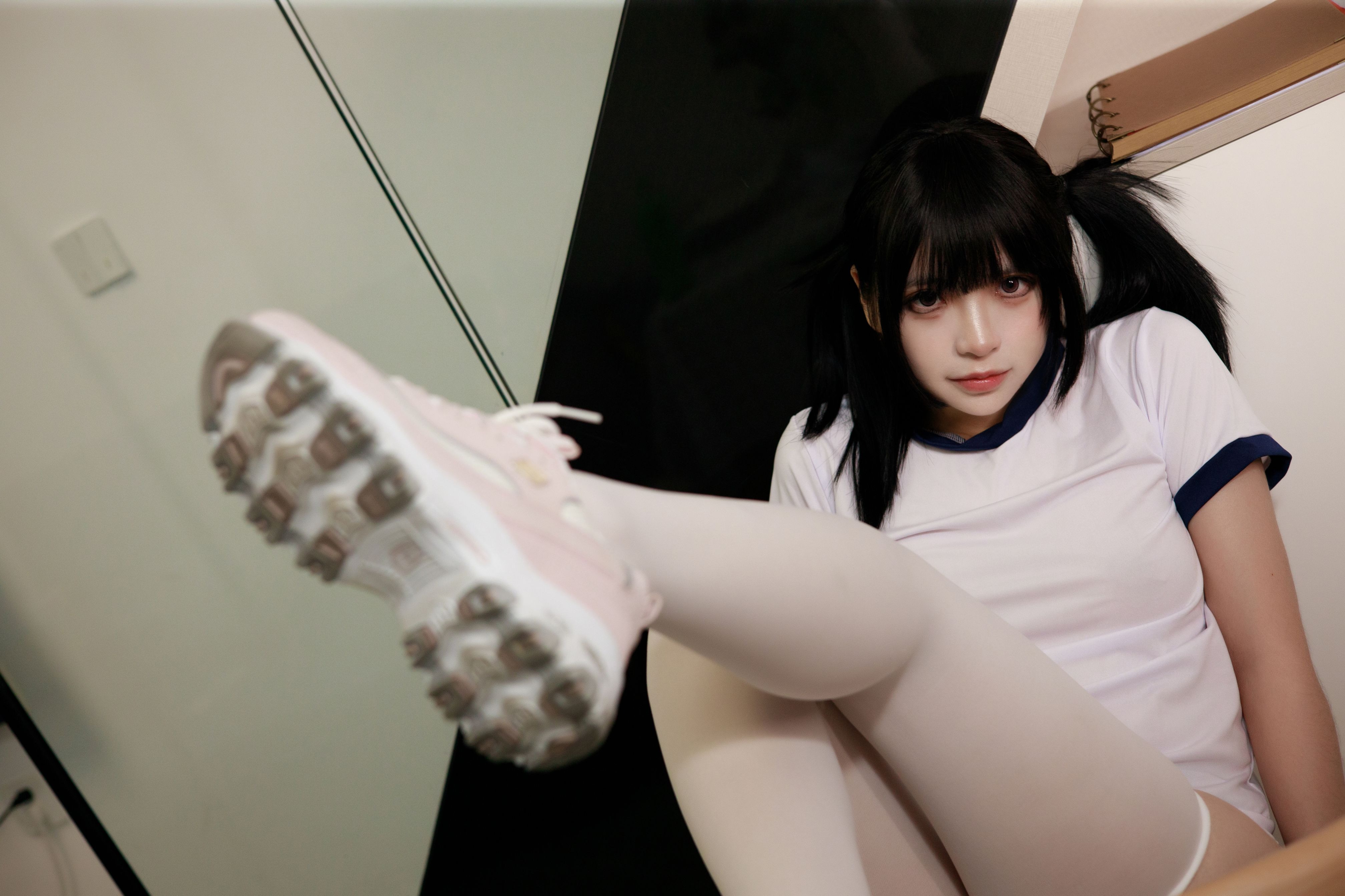 疯猫ss – 白色情人节福袋 体操服(25)