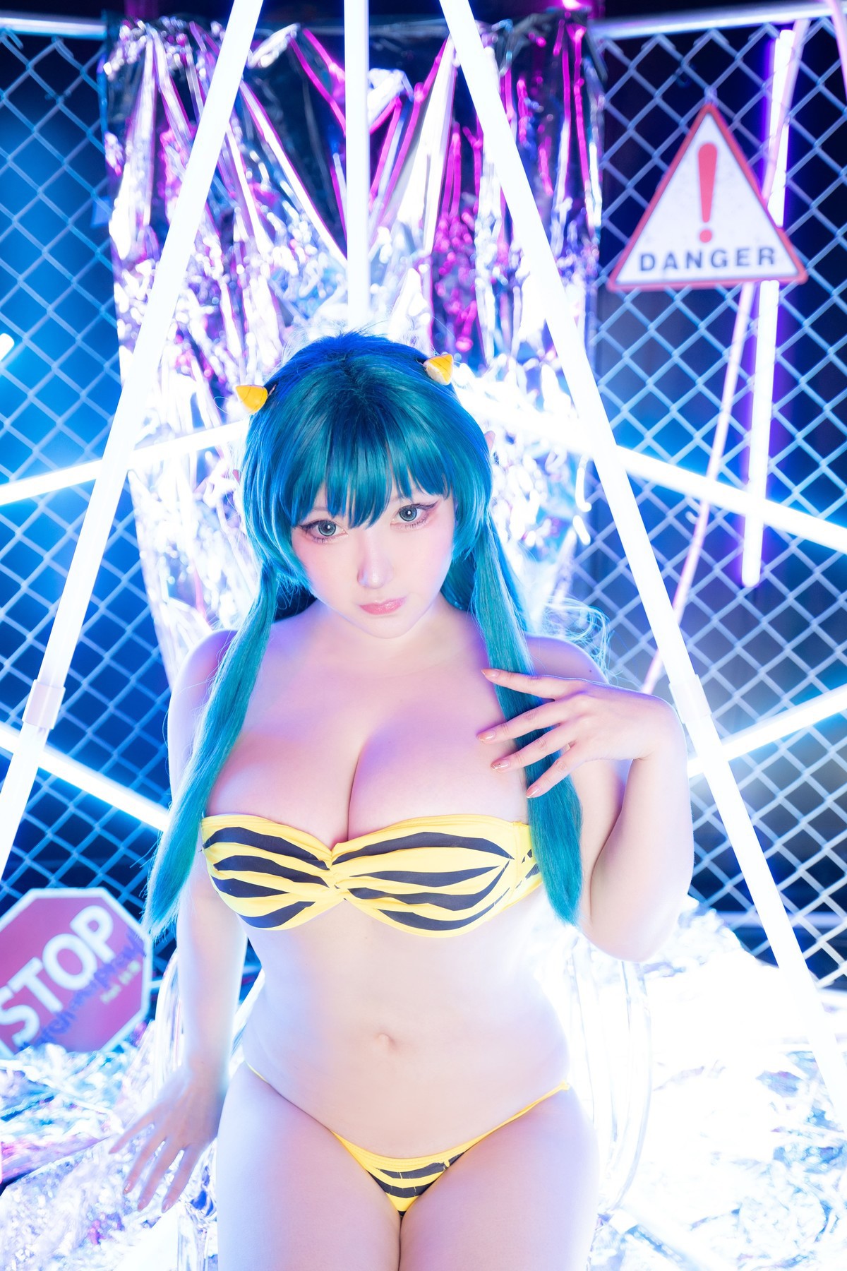 Cosplay SAKUサク Lum ラム うる星やつら Set.04