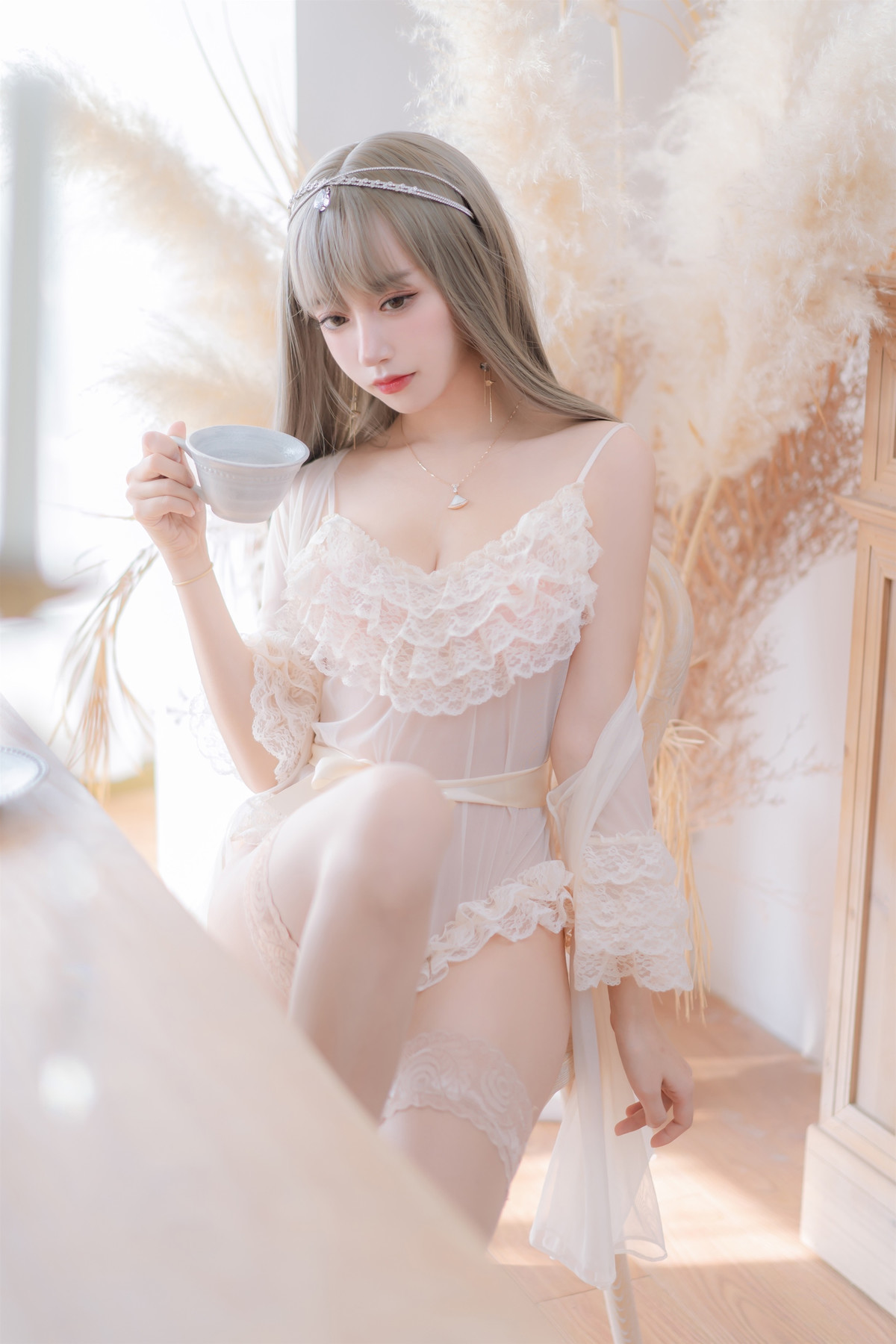 斗鱼米线线sama写真 Cosplay 凡尔赛公主(4)
