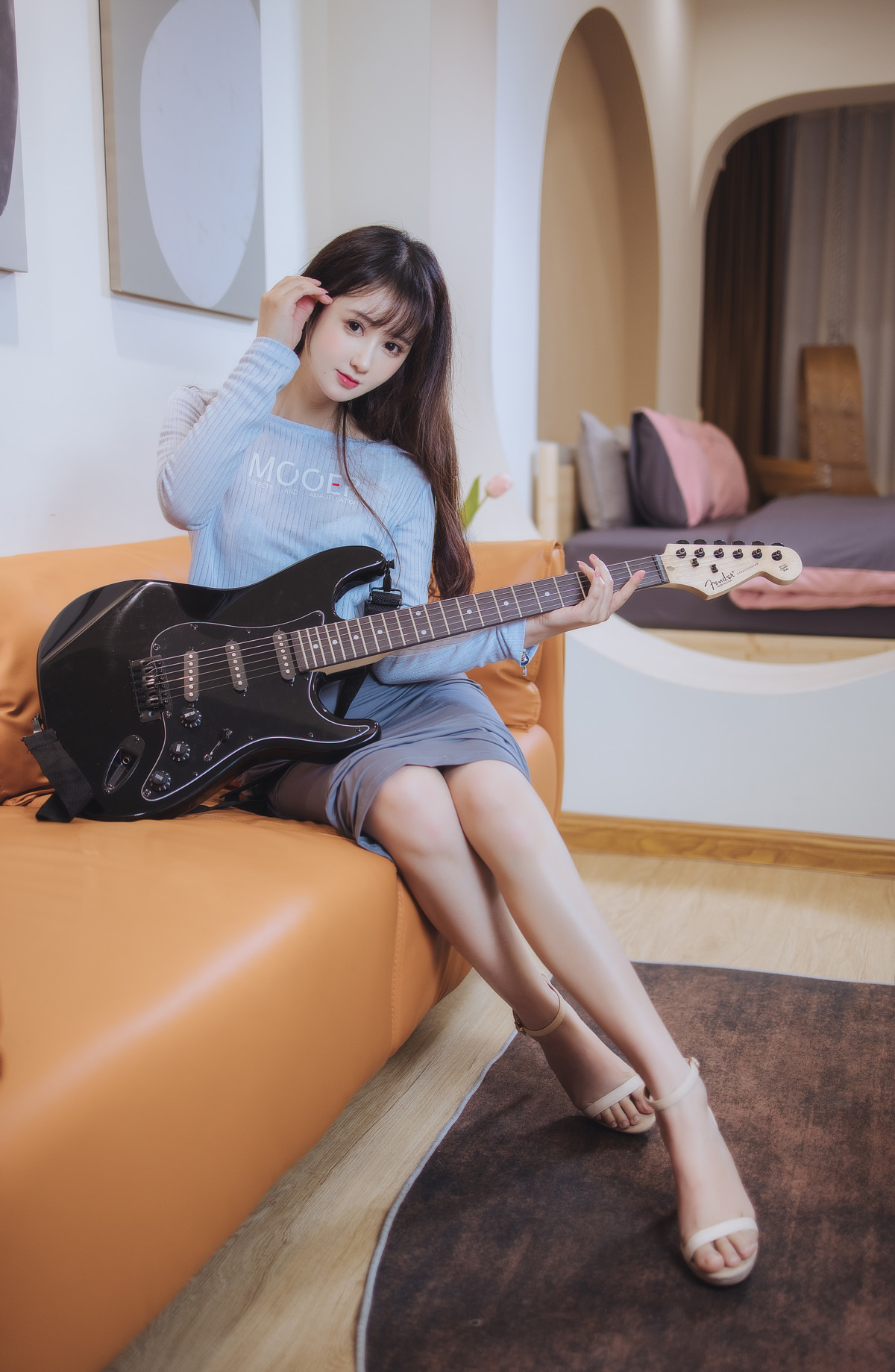 Cosplay 羽生三未 吉他妹妹(6)