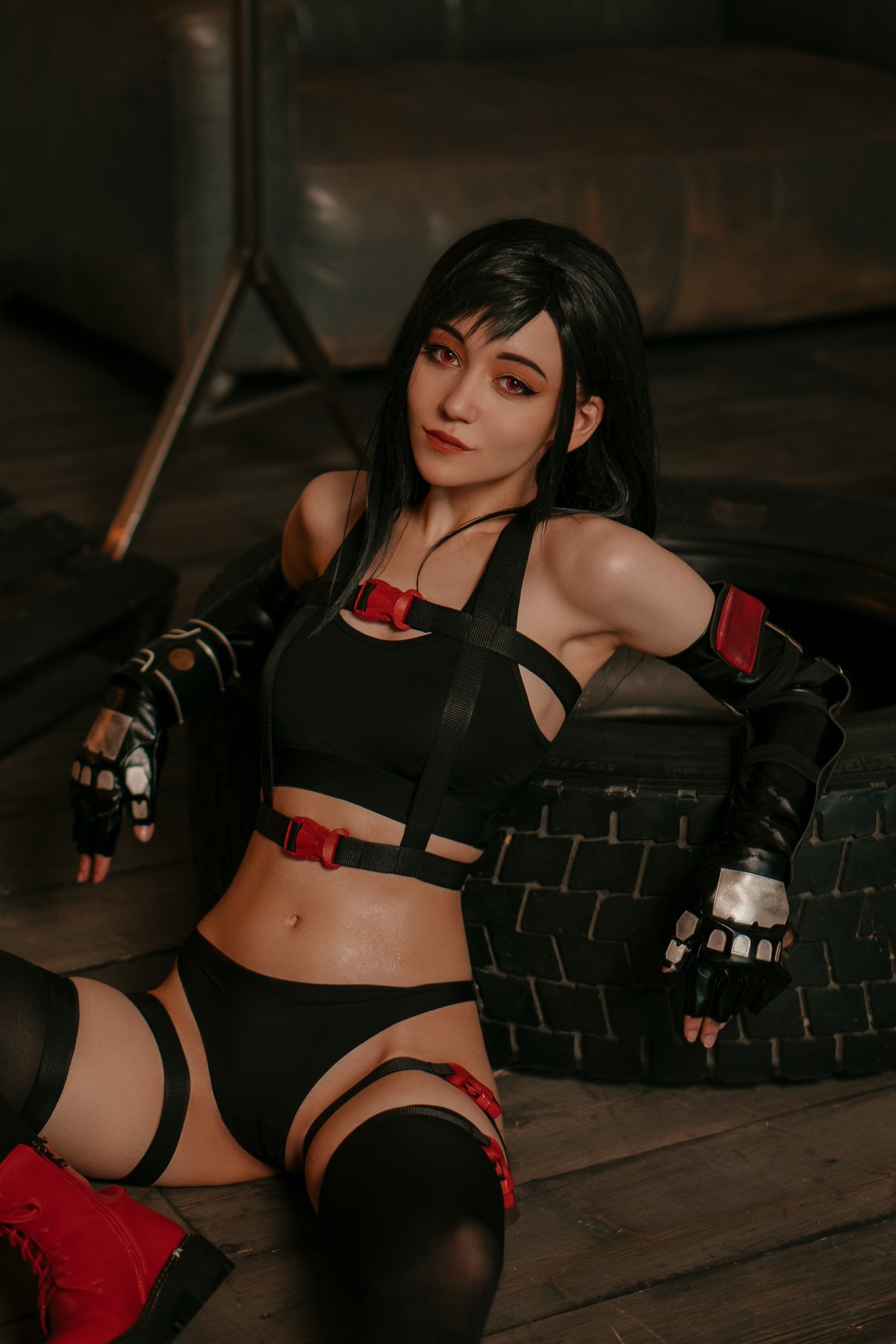 Donna Loli Cosplay 蒂法 Tifa Lockhart(9)