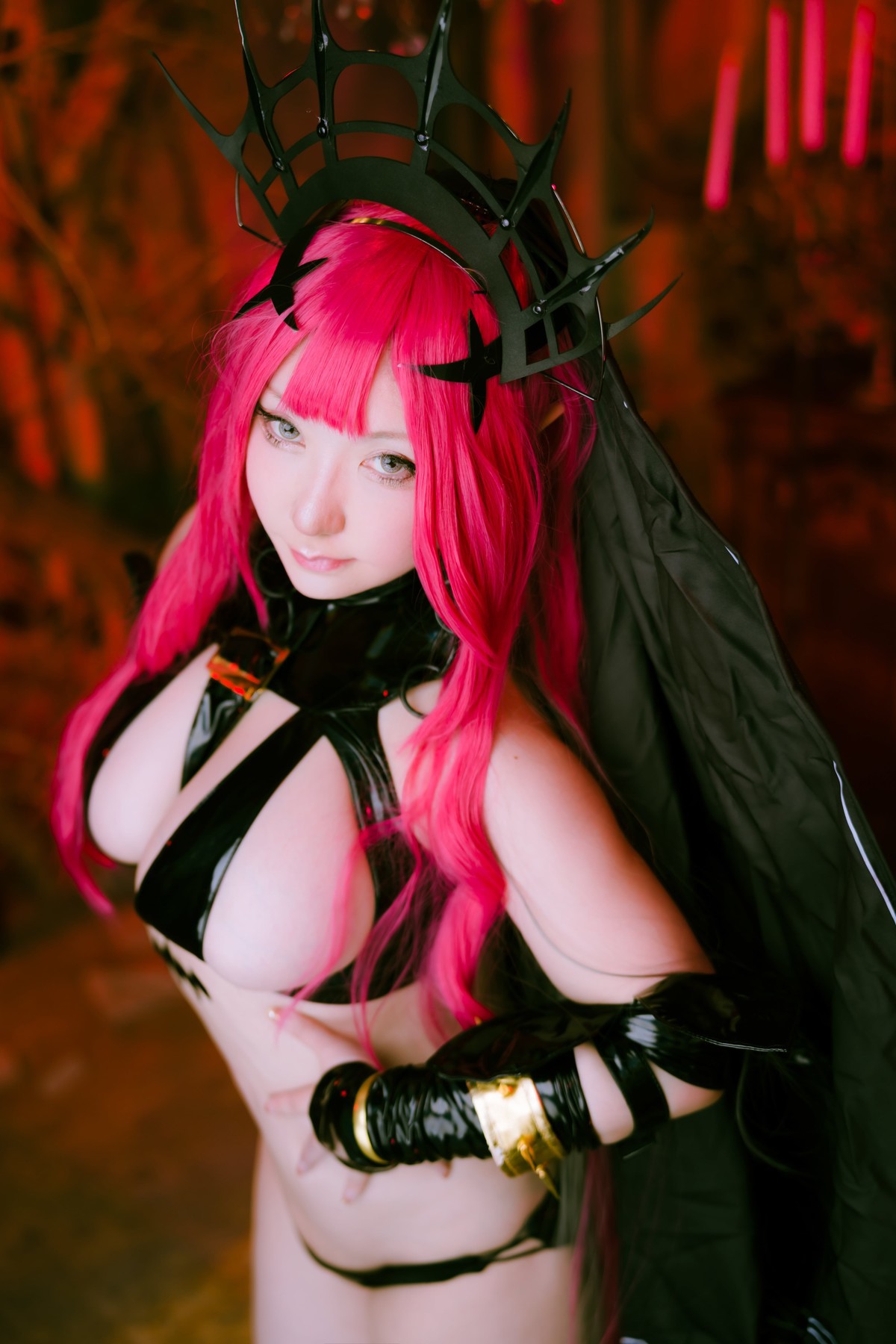 Cosplay SAKUサク Morgan le Fay Set.04(21)