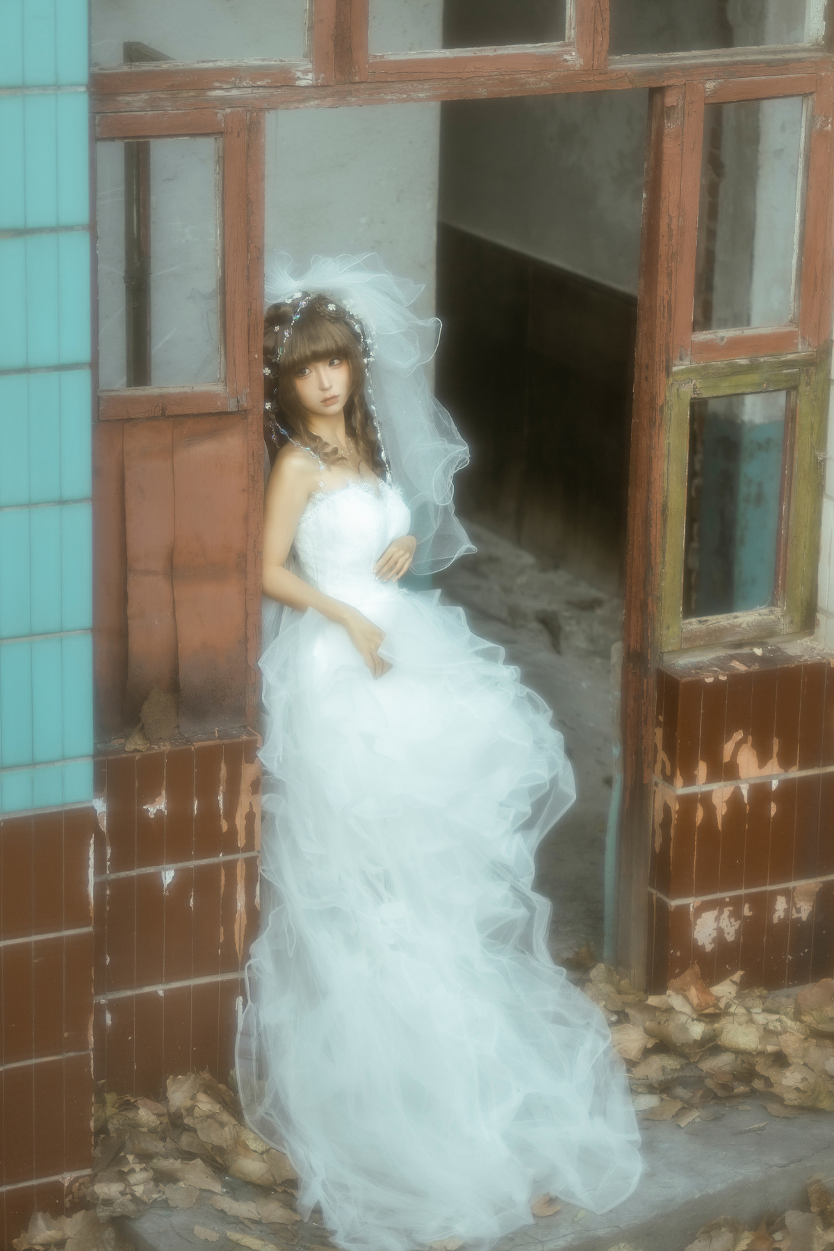 Cosplay 蠢沫沫Chunmomo 婚纱 Wedding Dress(16)