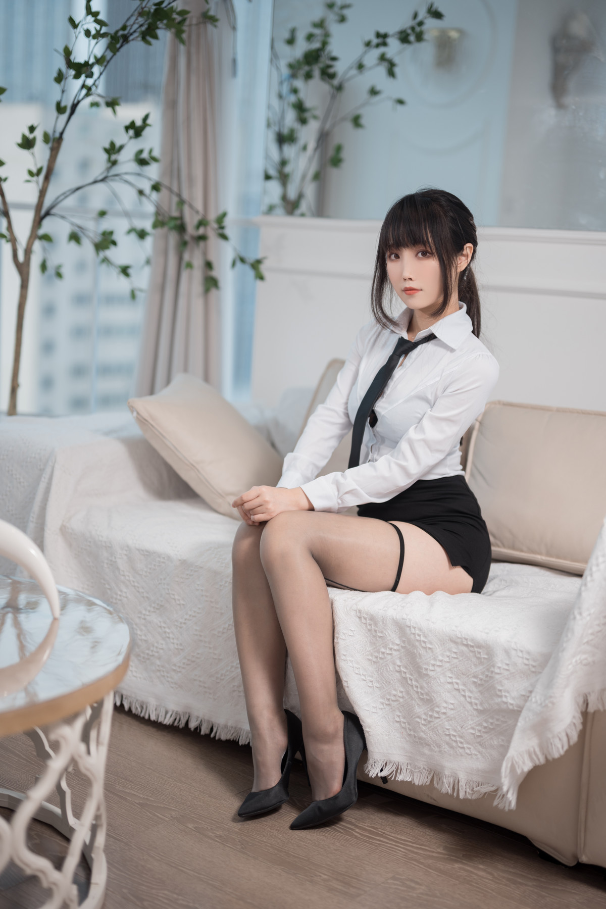 Cosplay 汪知子 Office Lady(8)