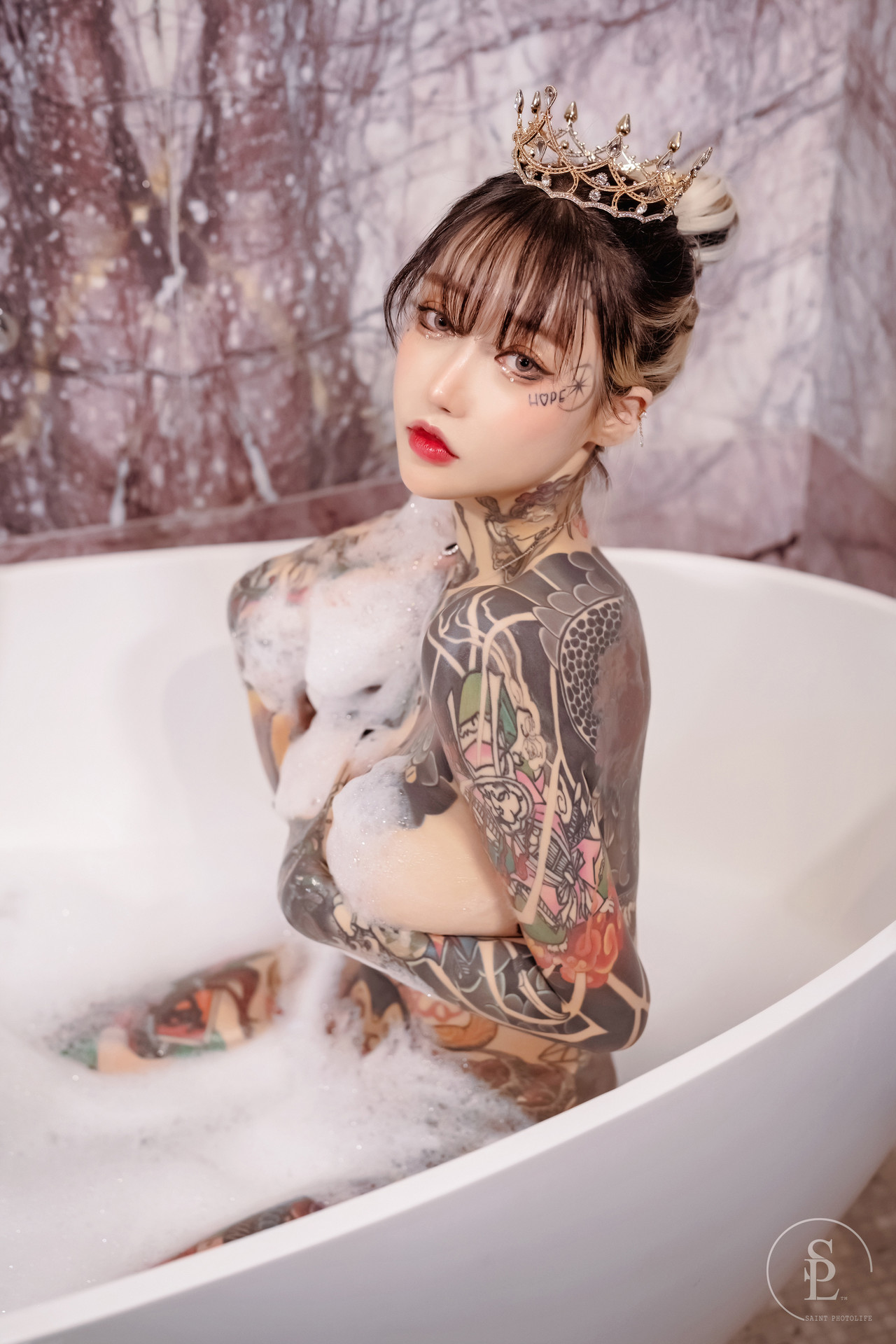 YoKo 요코, [SAINT Photolife] Bubbles(13)