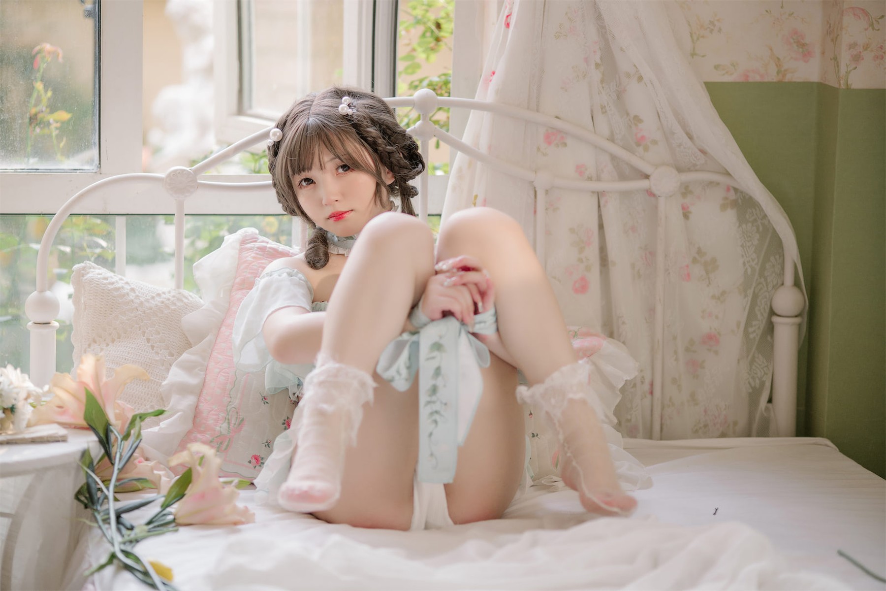 Cosplay 花玲 豌豆公主仆(63)