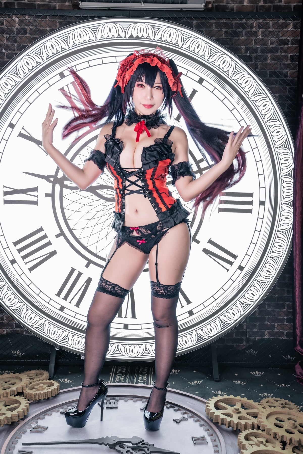 Cosplay 小琪Aki 时崎狂三 Kurumi Tokisaki(2)