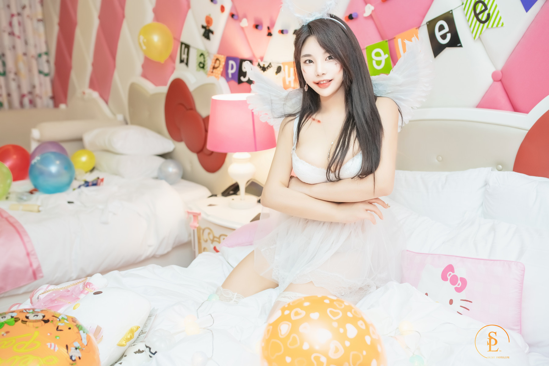 Zzyuri 쮸리, [SAINT Photolife] Pink Halloween(10)