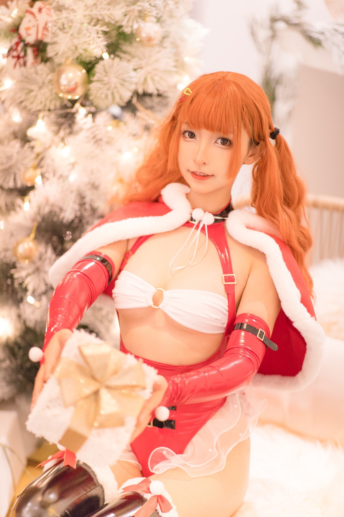 神楽坂真冬 Cosplay クリスマス　クイーン 圣诞(4)