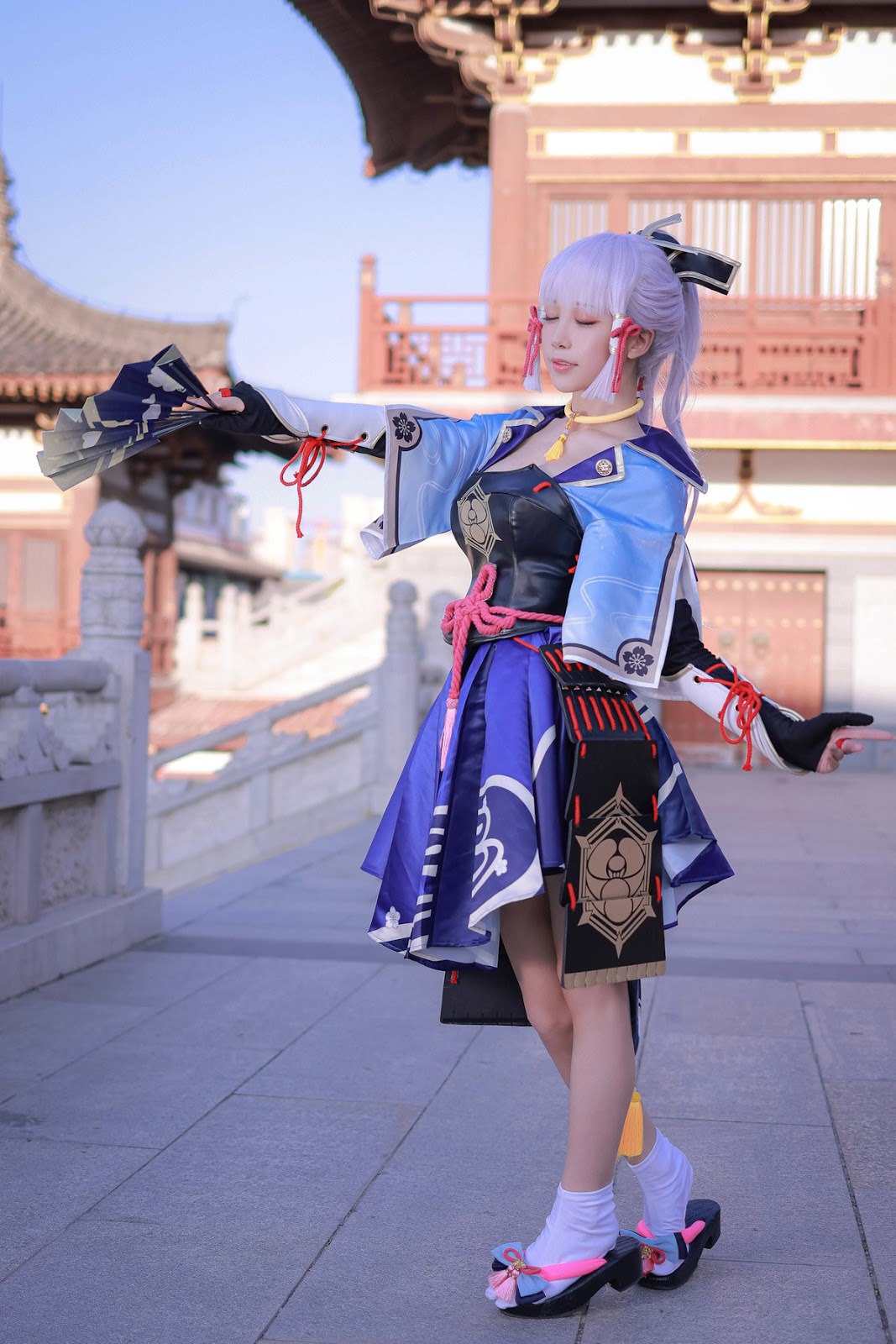 Cosplay 水淼Aqua 神里綾華 Kamisato Ayaka(12)