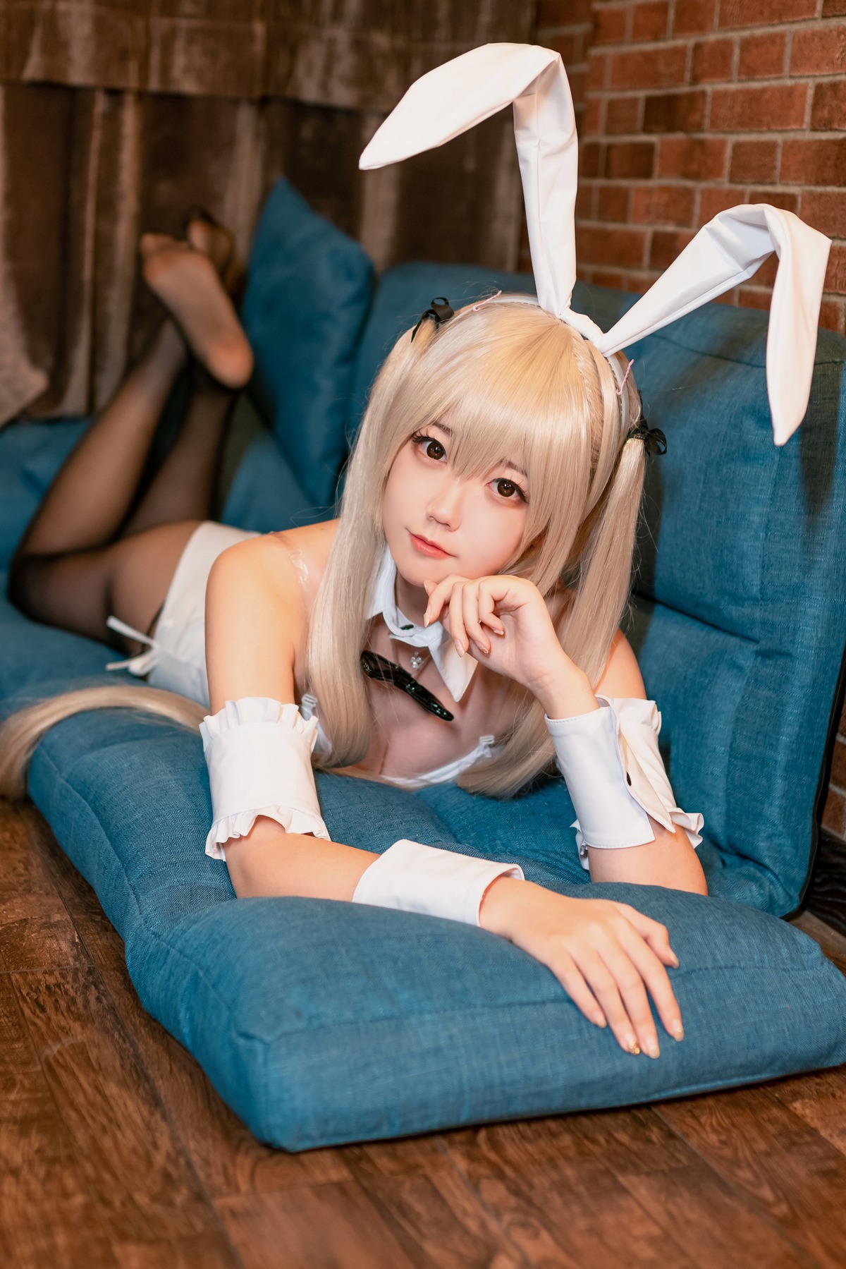 肥肥雅 Cosplay 穹妹兔女郎(22)