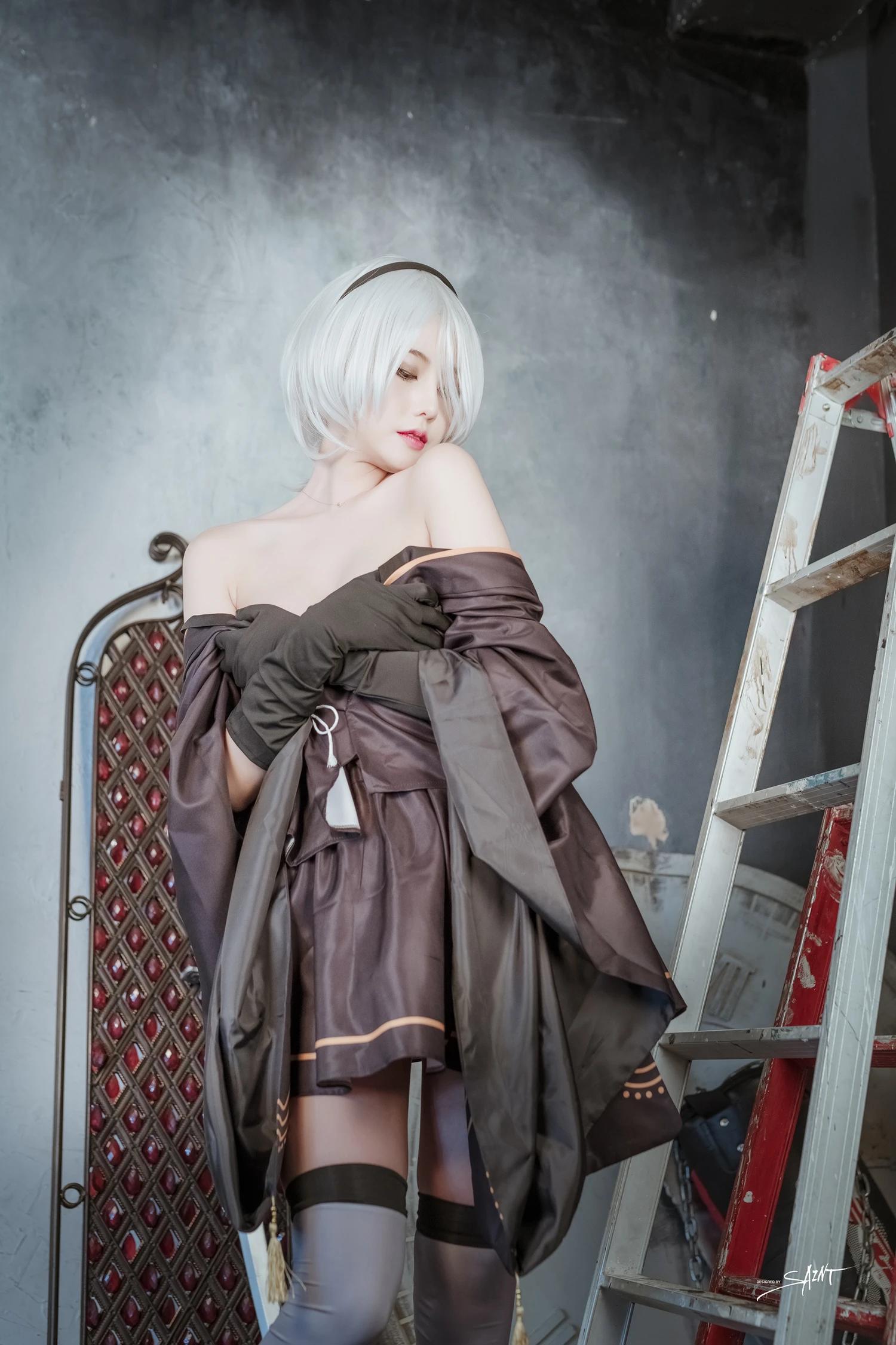 Yuna 유나, [SAINT Photolife] Nier Automata 2B(7)