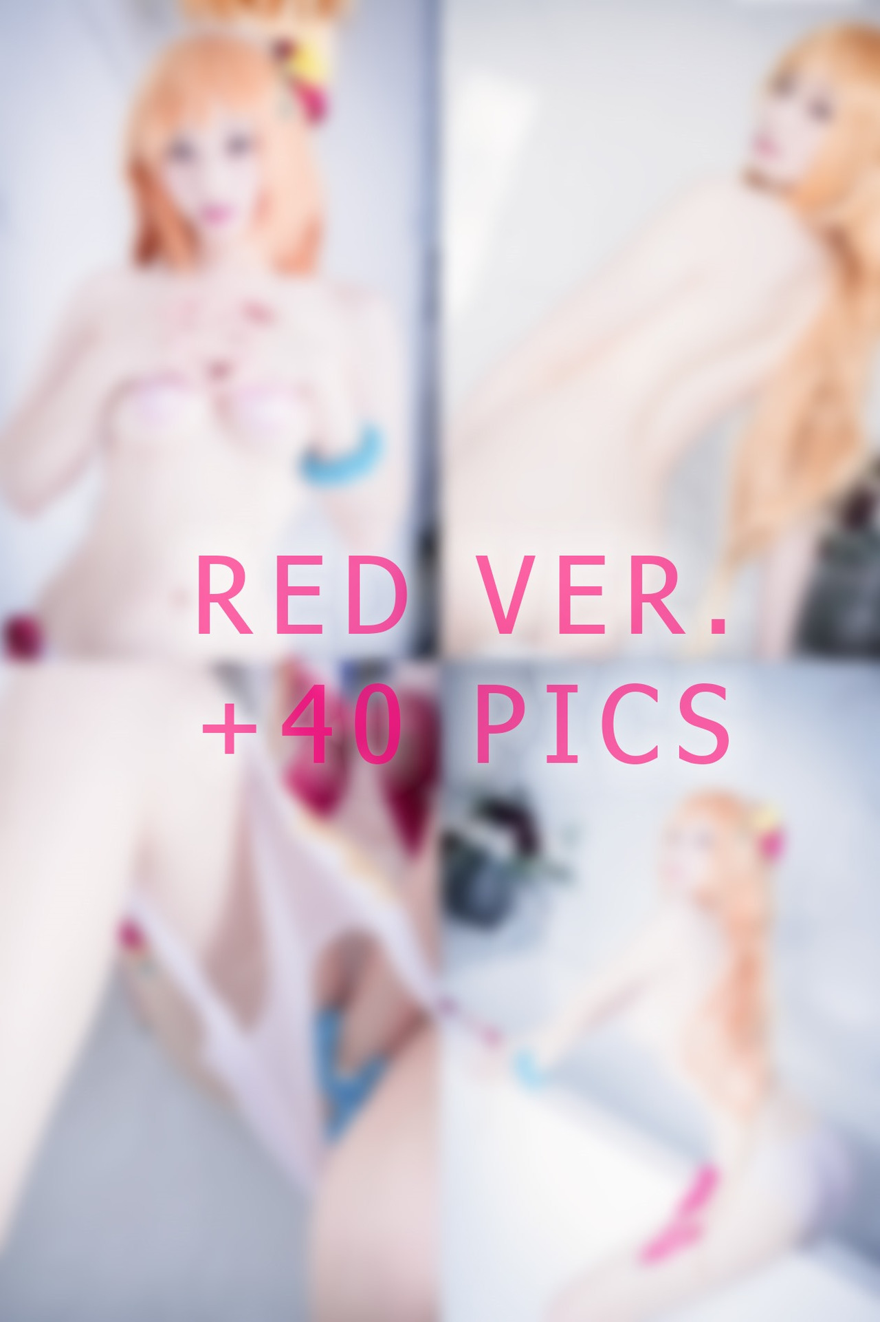 Bambi 밤비, [BLUECAKE] Dive Into You RED.Ver Set.01