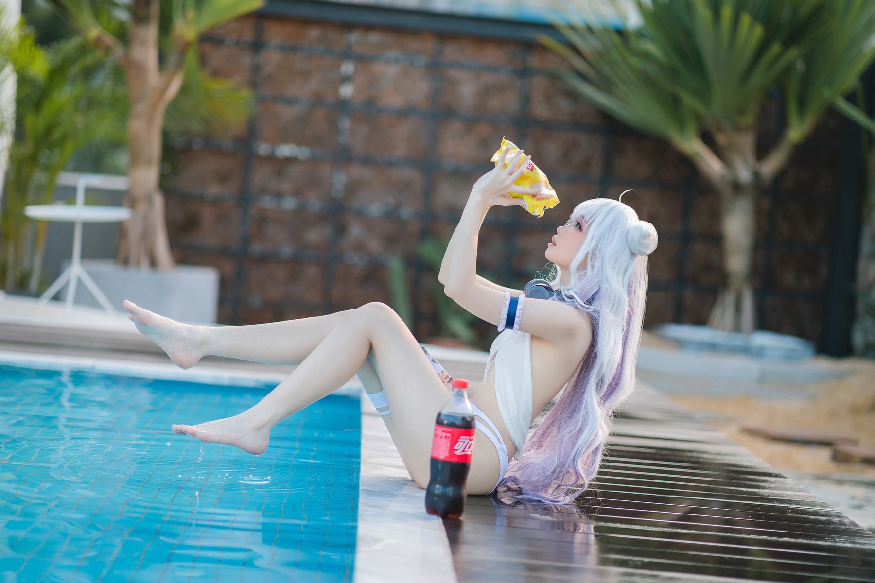 Cosplay 焖焖碳 恶毒泳衣 Vicious Swimsuit(22)