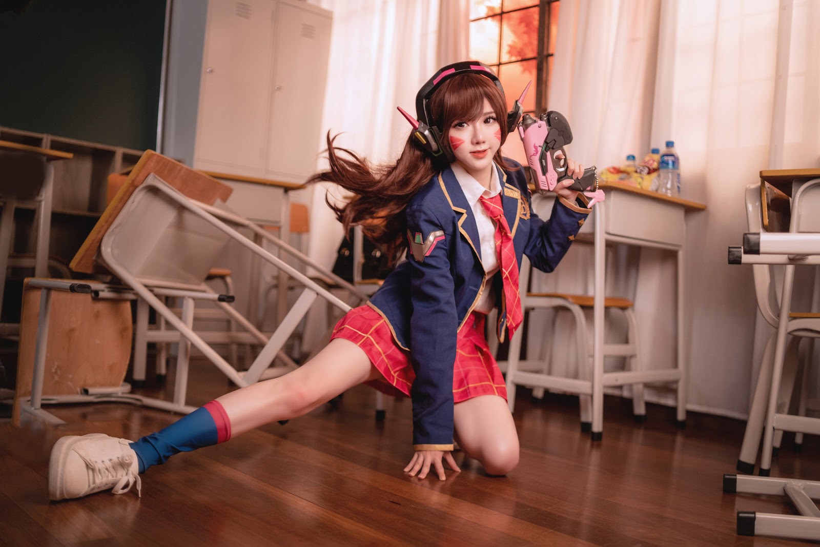 Cosplay Sally多啦雪 D.Va(11)