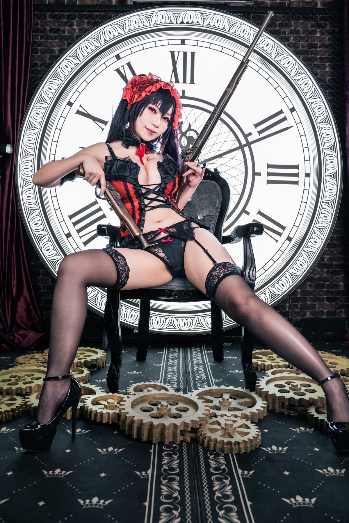 Cosplay 小琪Aki 时崎狂三 Kurumi Tokisaki(3)