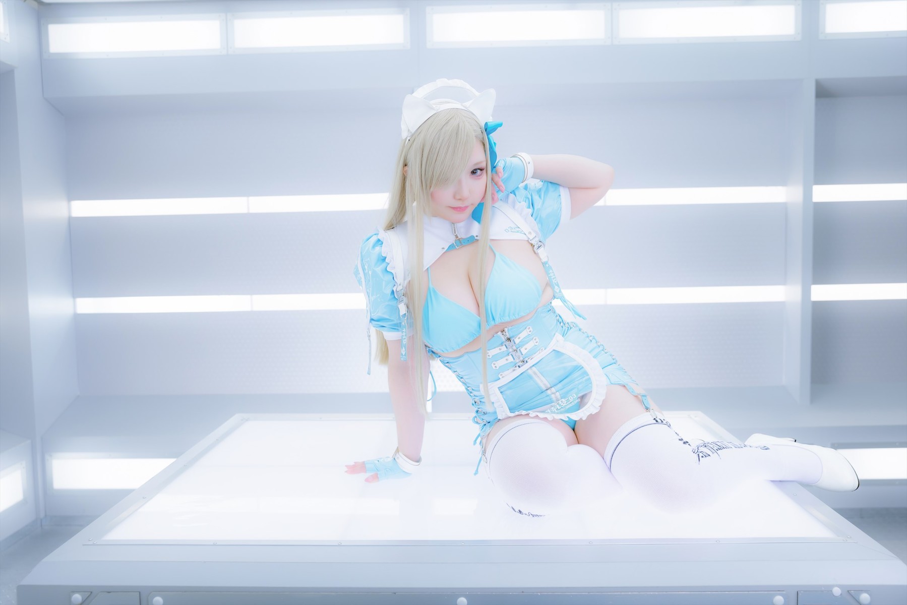 Cosplay SAKUサク Cyber Maid Asuna Set.03(9)