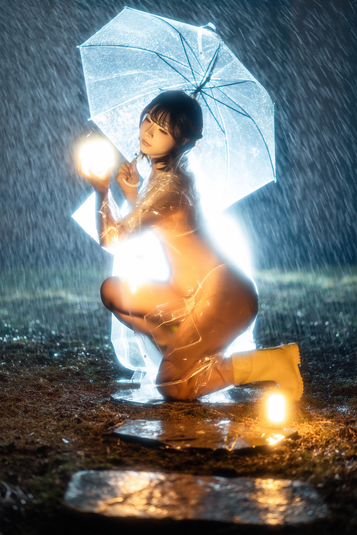 Cosplay Yuuhui玉汇 雨夜独舞 Set.01(40)