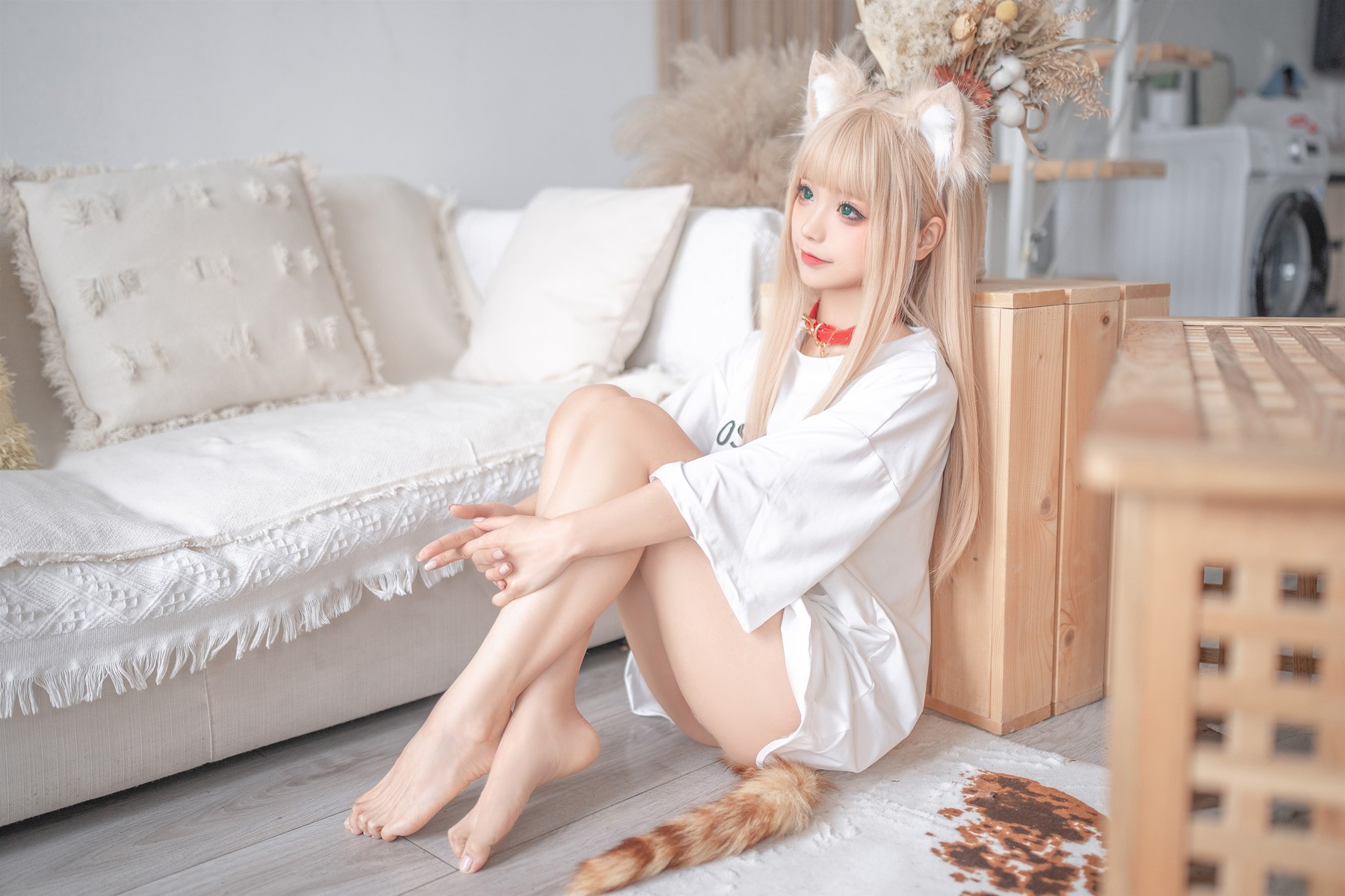 动漫博主蠢沫沫 Cosplay 黄豆粉(9)