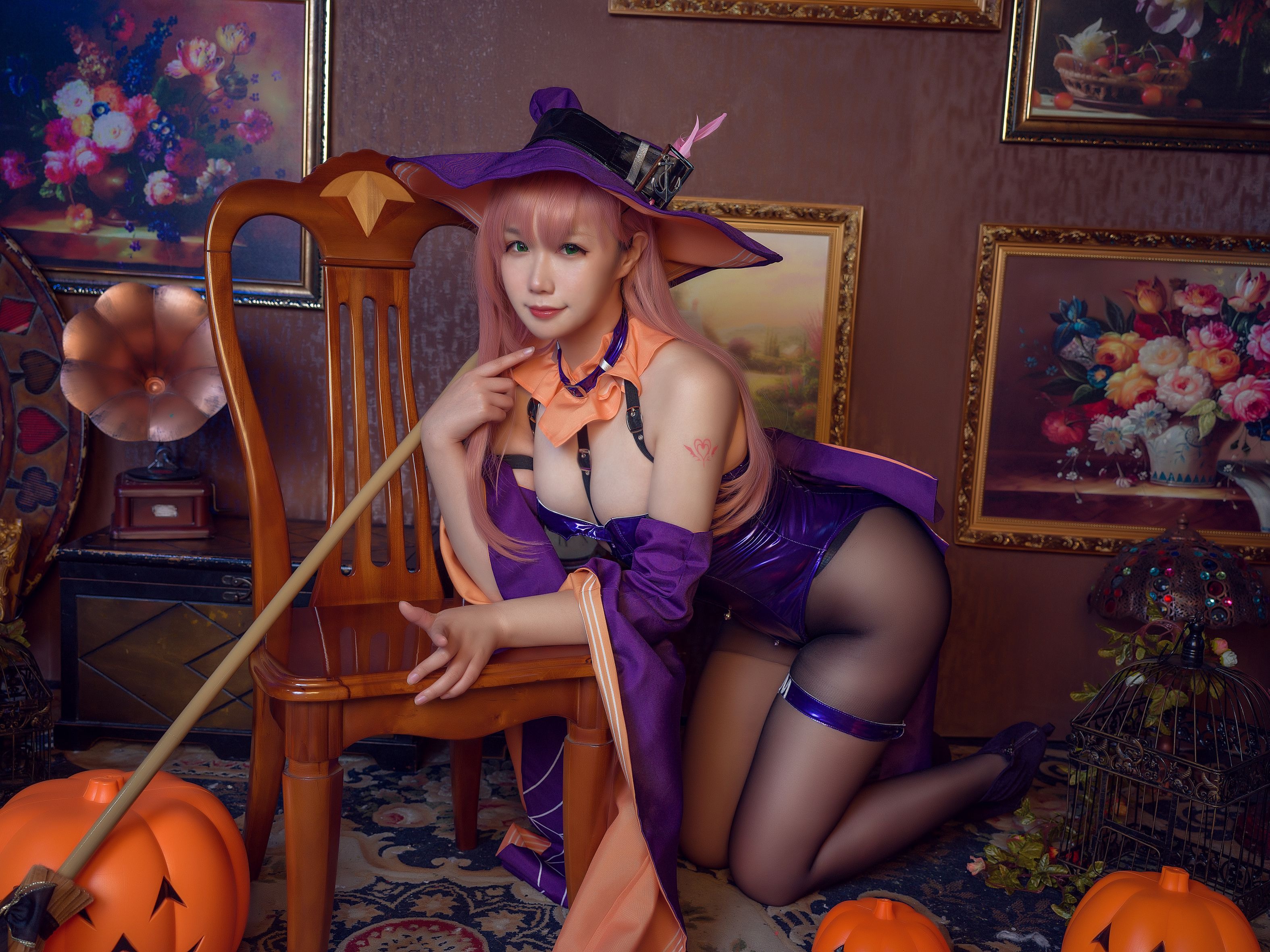 Makachan 麻花麻花酱 - Memphis Halloween (Azur Lane)(31)