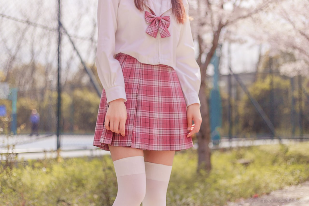 ATFMAKER-桜満開の季節、スケスケ青いセーラー服[78P](26)